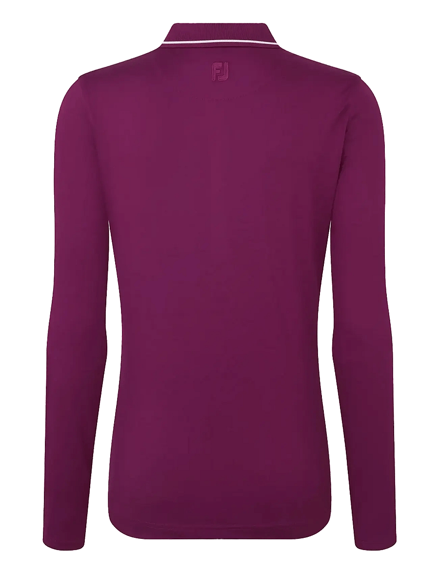 FootJoy - Thermal Long Sleeve Shirt - polos - purple - 1