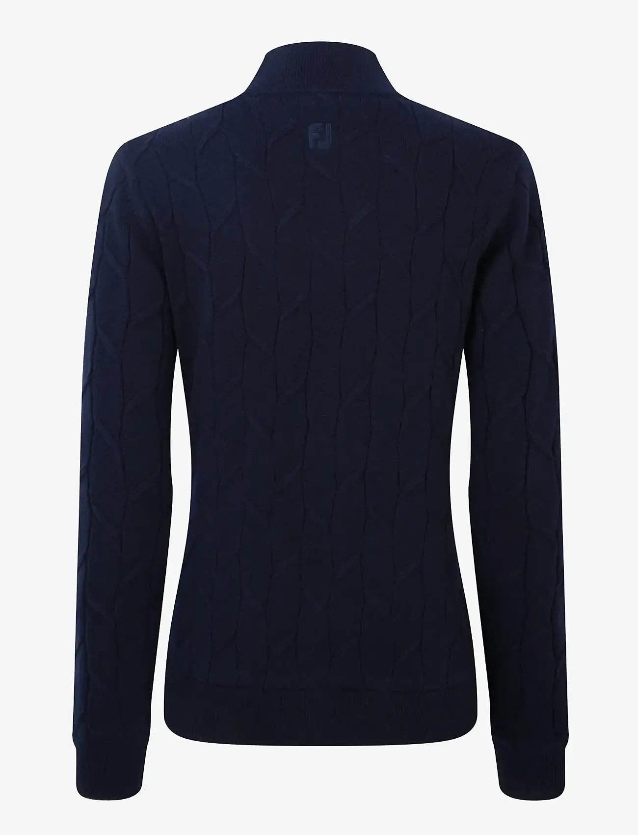 FootJoy - Full-Zip Lined Pullover - strik - navy - 1