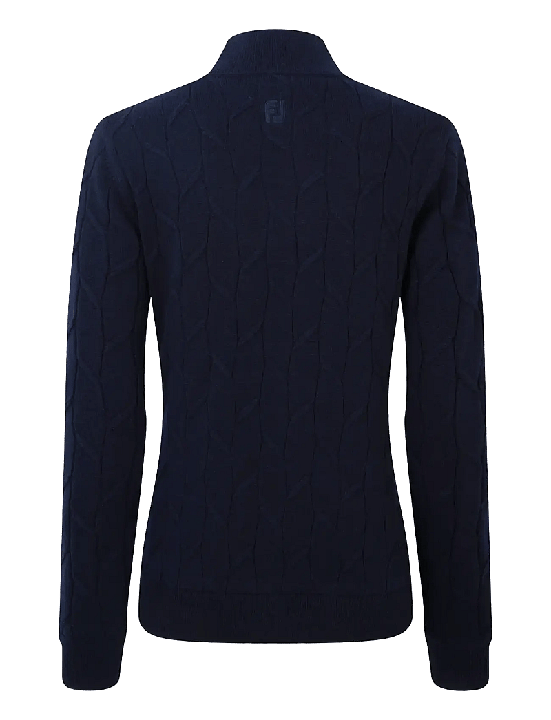 FootJoy - Full-Zip Lined Pullover - Överdelar - navy - 1