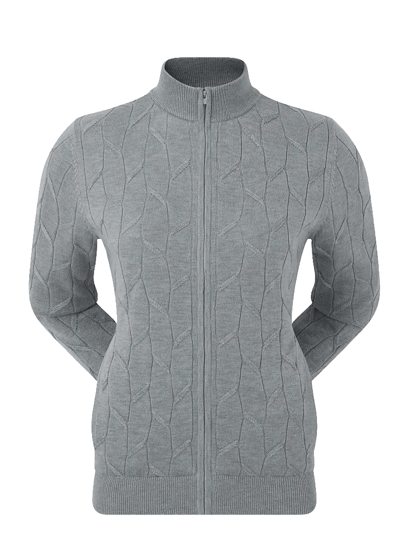 FootJoy - Full-Zip Lined Pullover - overdele - grey - 0