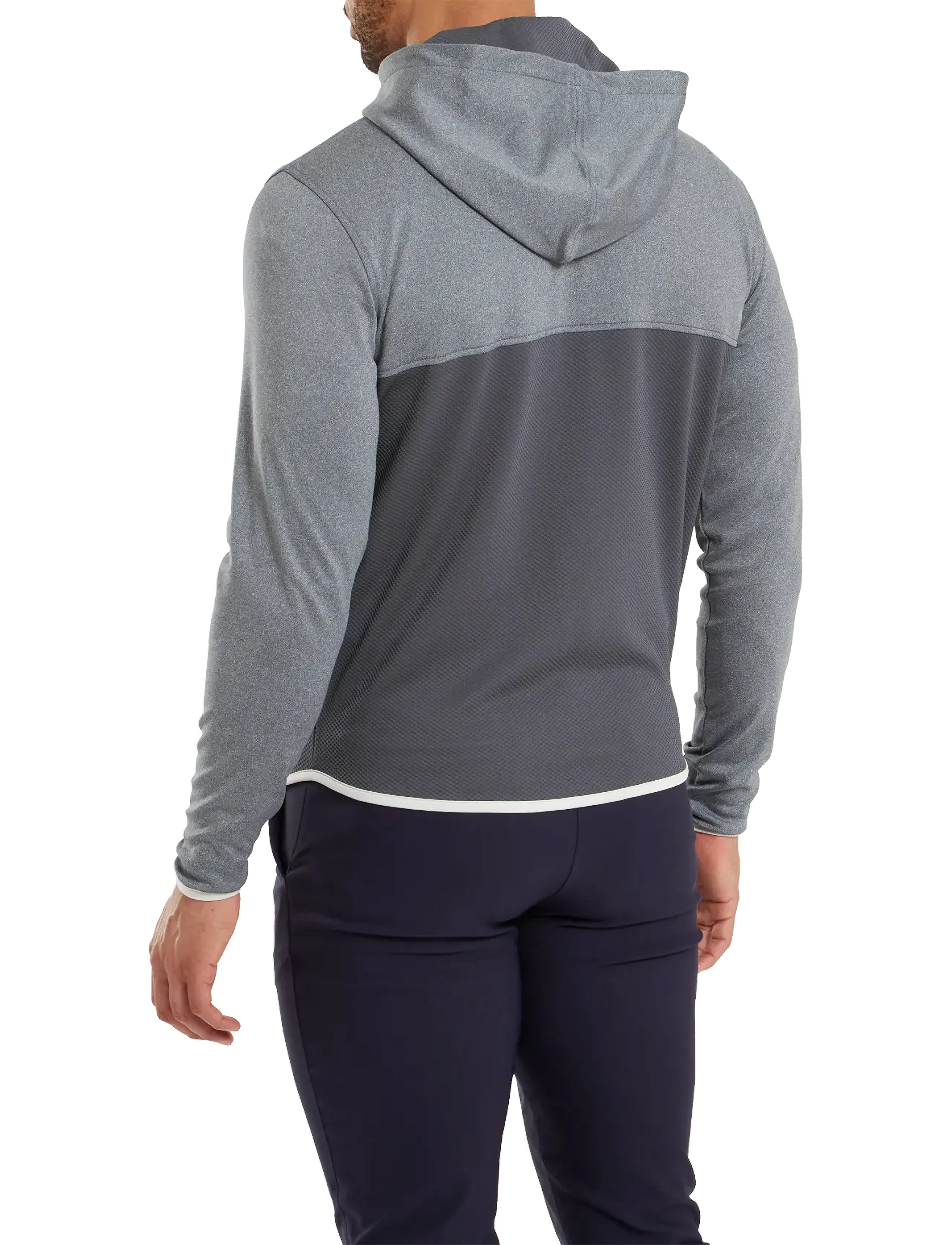 FootJoy - ThermoSeries Full-Zip Hoodie - golfjakker - grey - 3