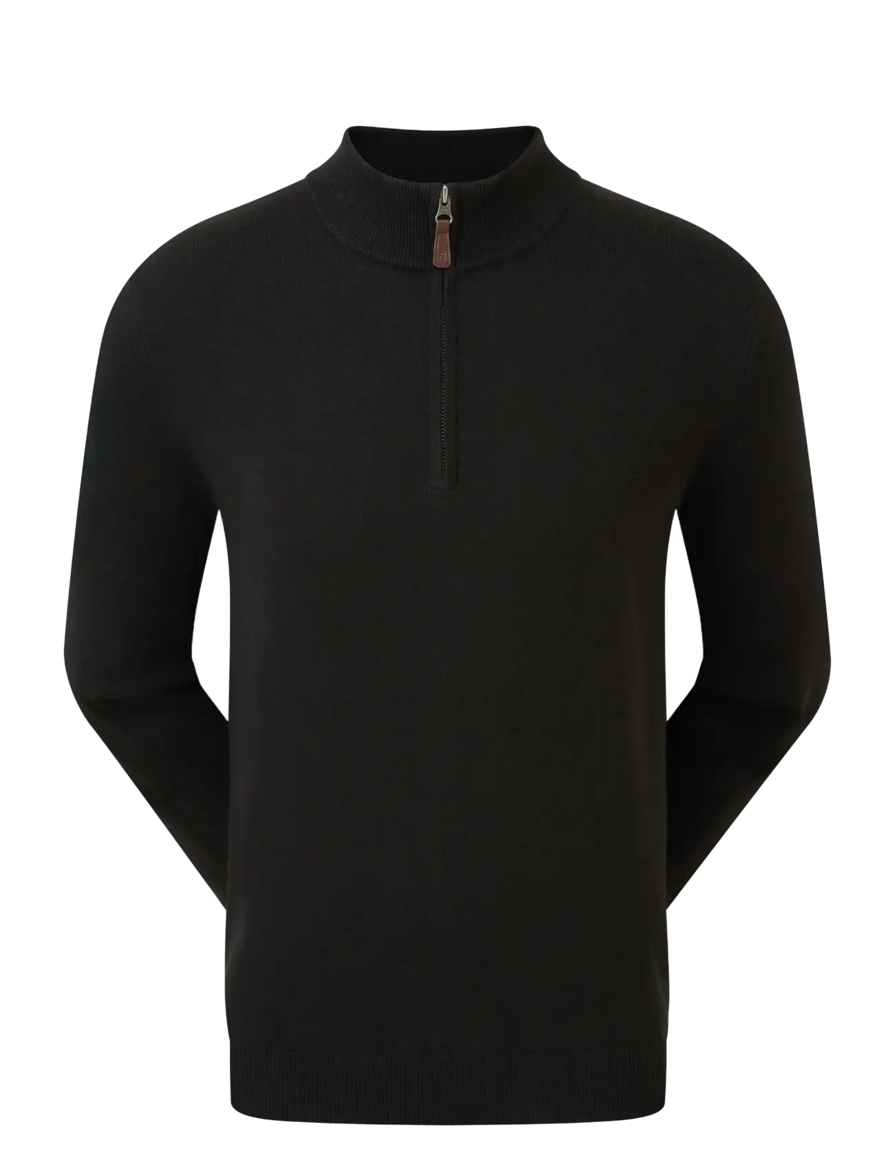 FootJoy Half-Zip Pullover - Kleidung - BLACK / black