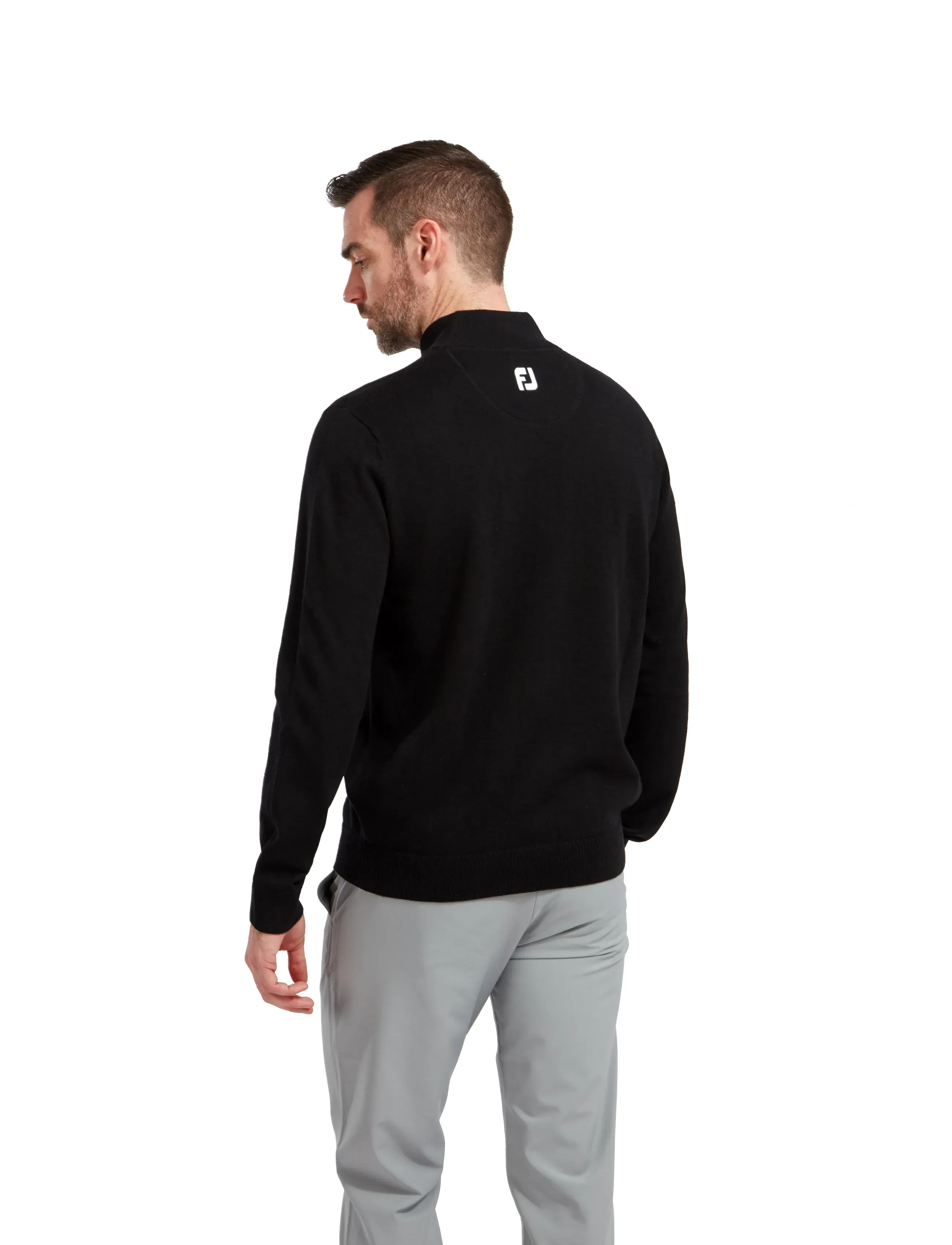 FootJoy - Half-Zip Pullover - fleece & midlayer - black - 2