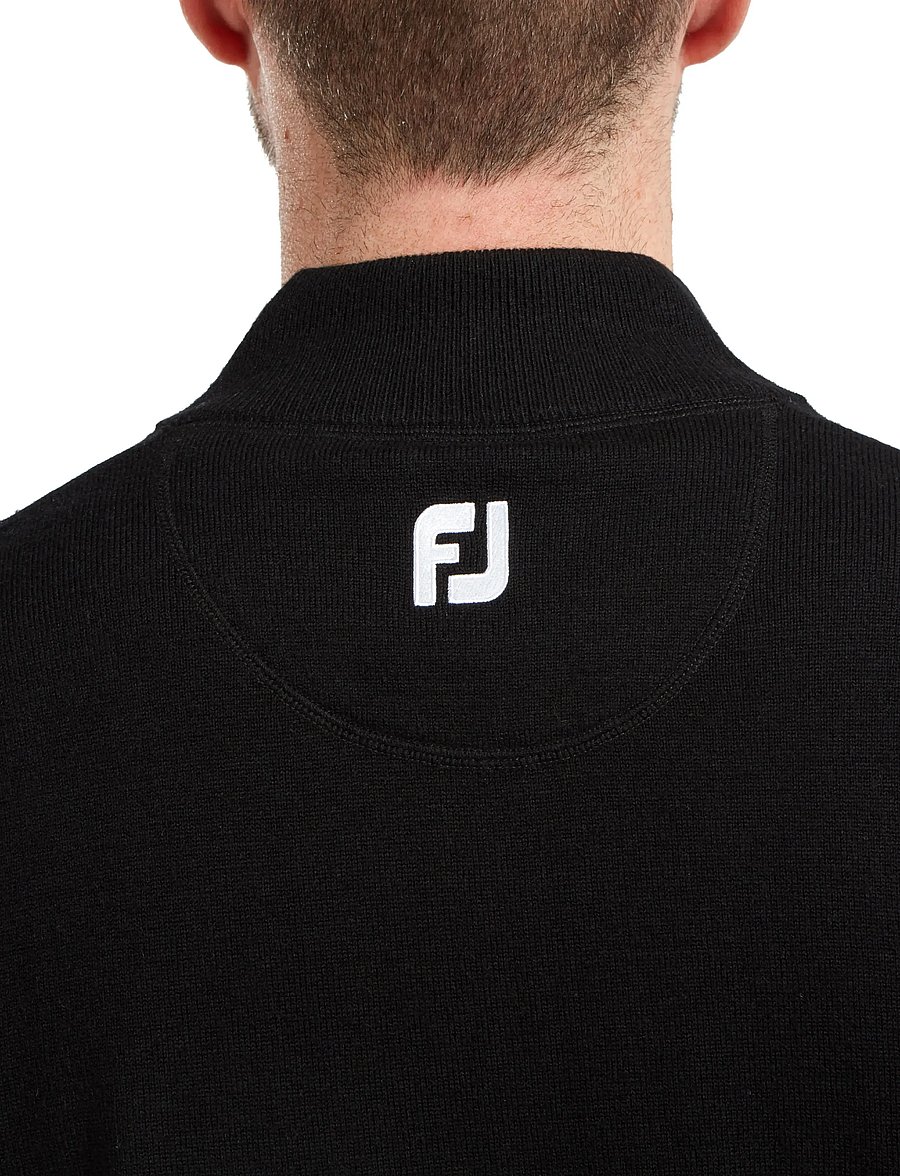 FootJoy - Half-Zip Pullover - fleece & midlayer - black - 3