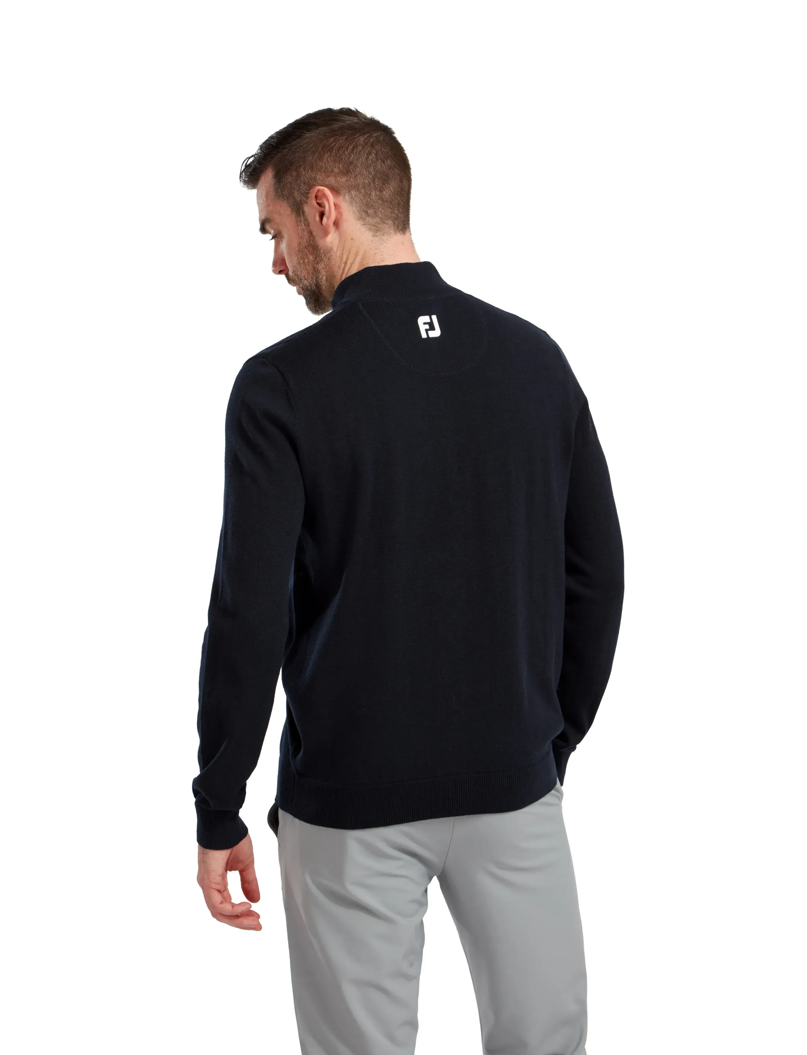 FootJoy - Half-Zip Pullover - fleece & midlayer - navy - 2