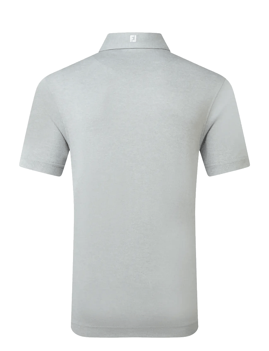 FootJoy - Stretch Pique Solid - heather grey - 2