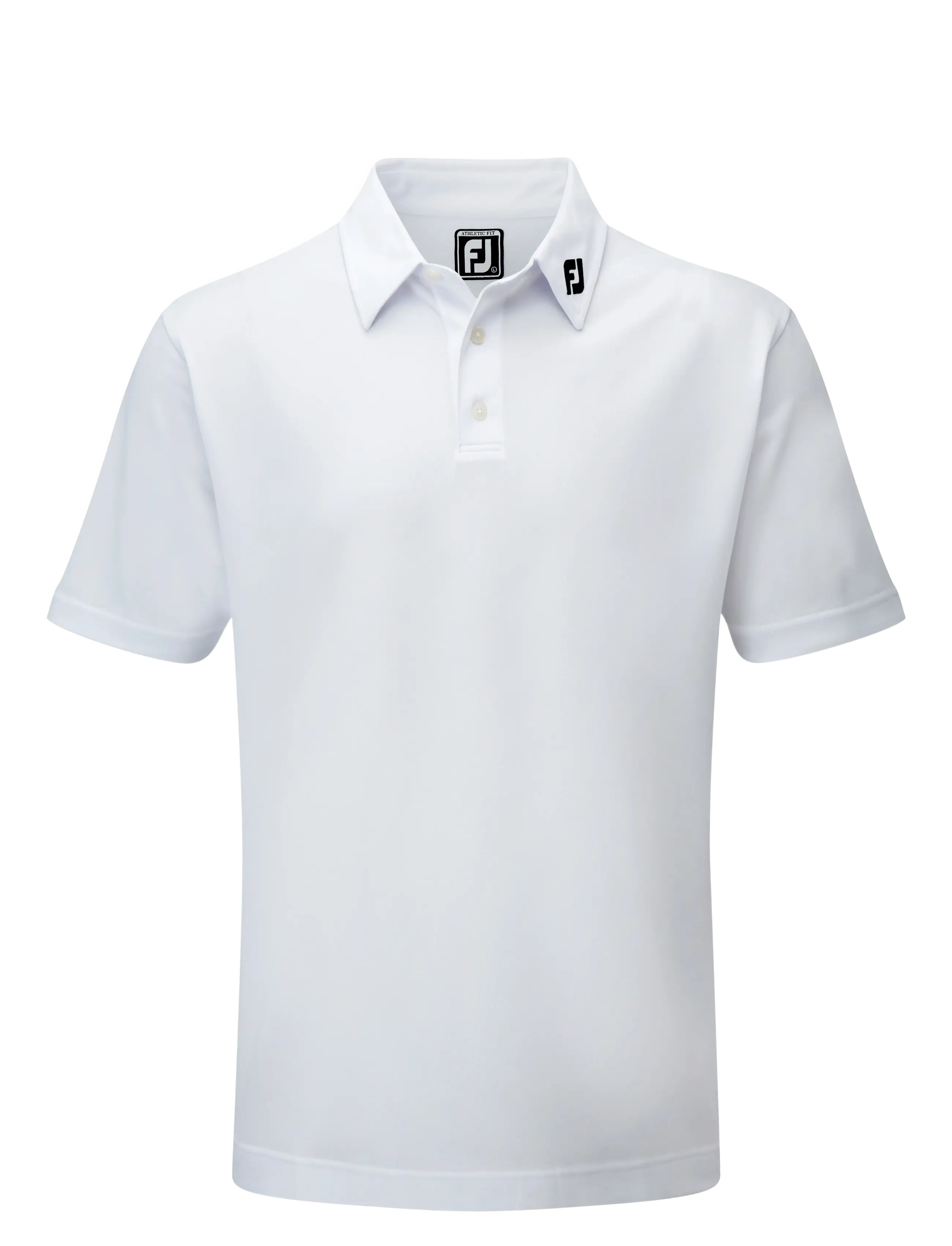 FOOTJOY Stretch Pique Solid Weiß - S - Herren
