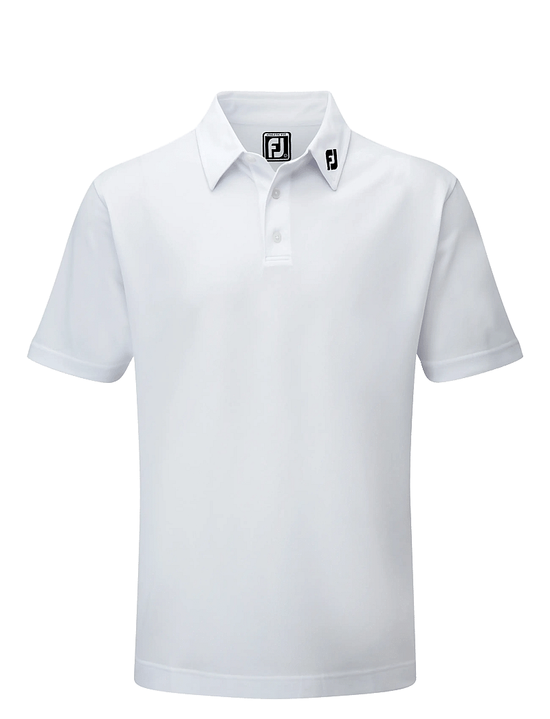 FootJoy - Stretch Pique Solid - toppe & t-shirts - white - 1