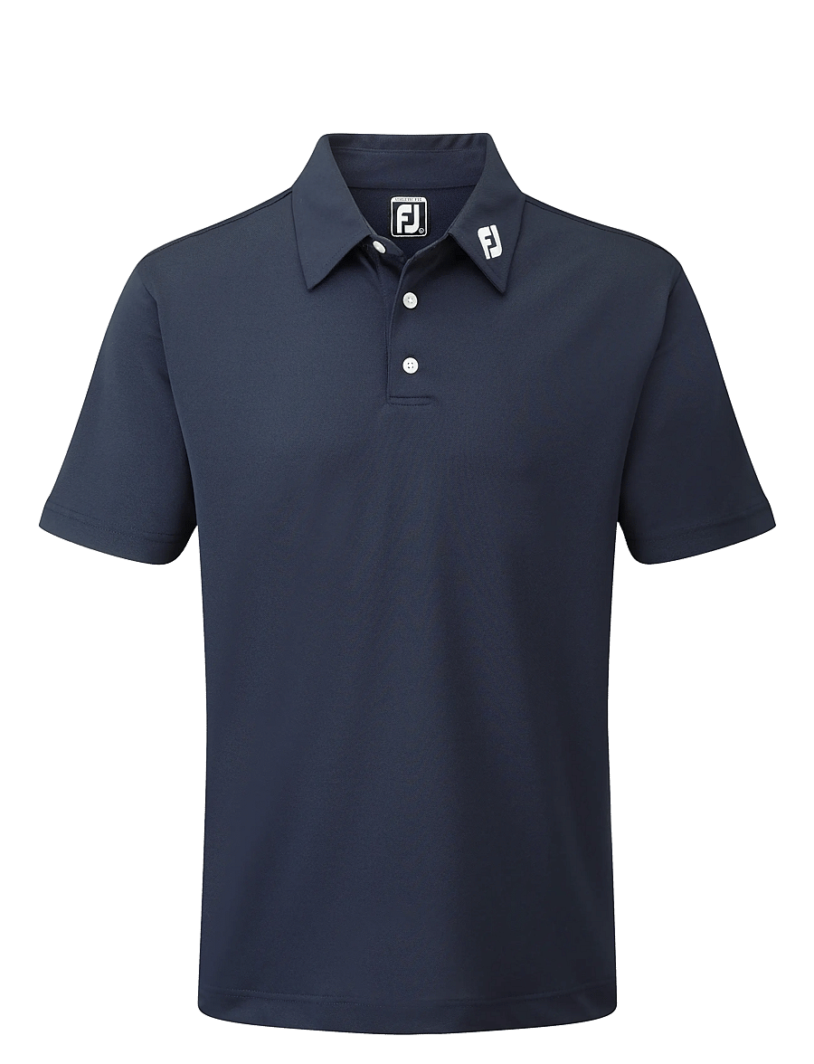 FootJoy - Stretch Pique Solid - oberteile & t-shirts - navy - 1