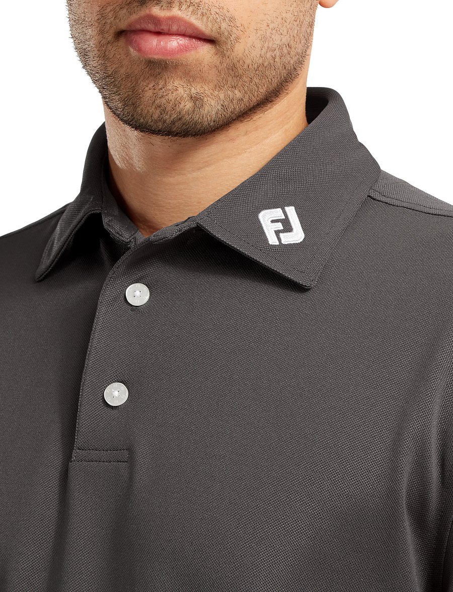 FootJoy - Stretch Pique Solid - alussärgid ja t-särgid - grey - 3