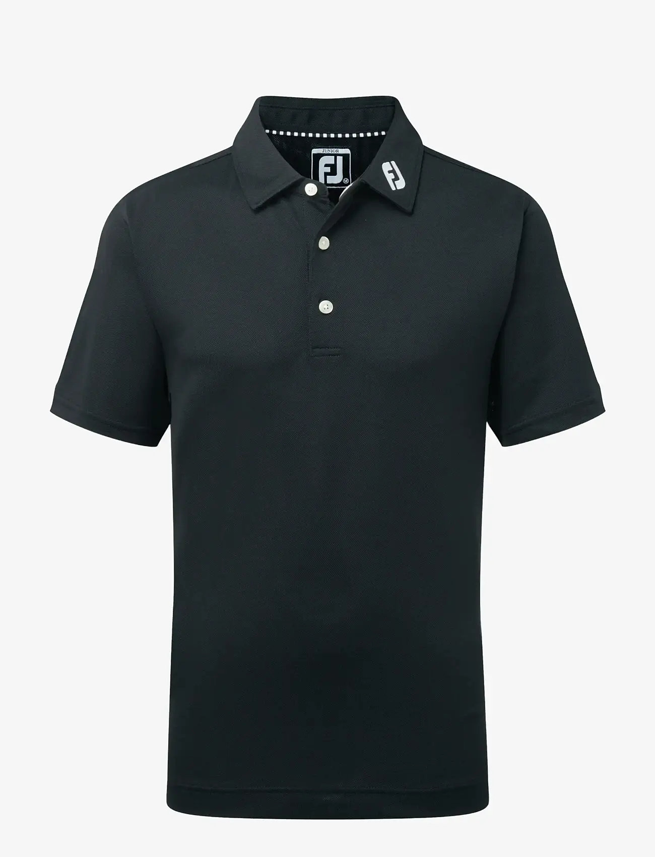 FootJoy - Stretch Pique Solid - kortärmade pikéer - black - 1