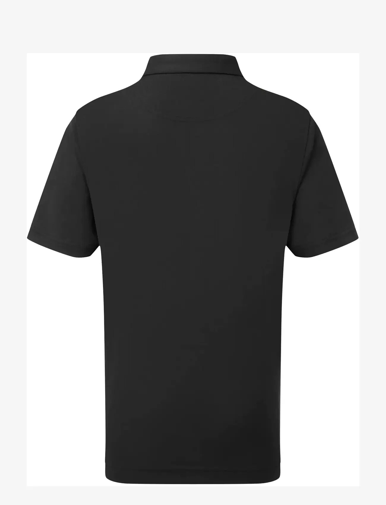 FootJoy - Stretch Pique Solid - kortärmade pikéer - black - 2