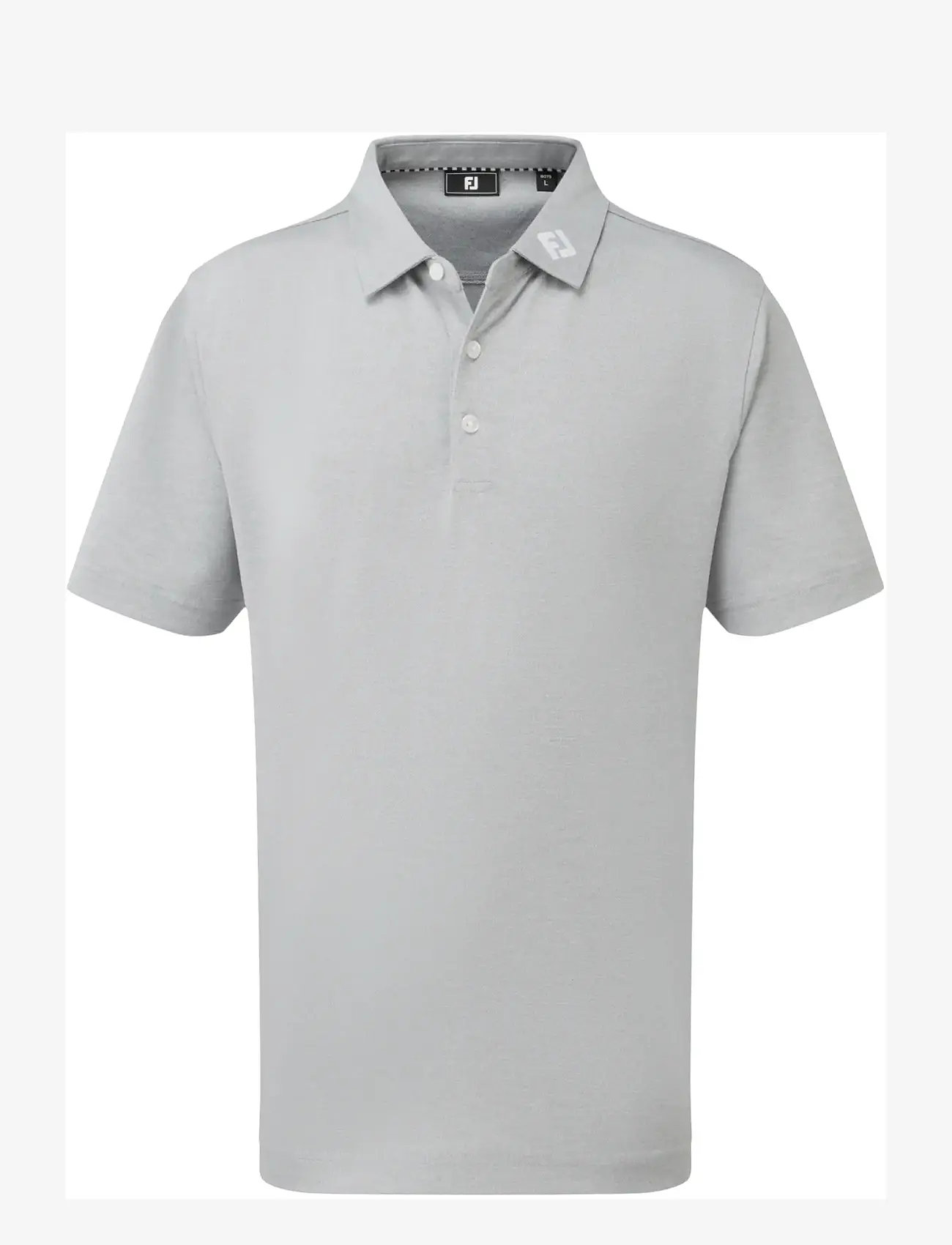 FootJoy - Stretch Pique Solid - short-sleeved polos - heather grey - 0