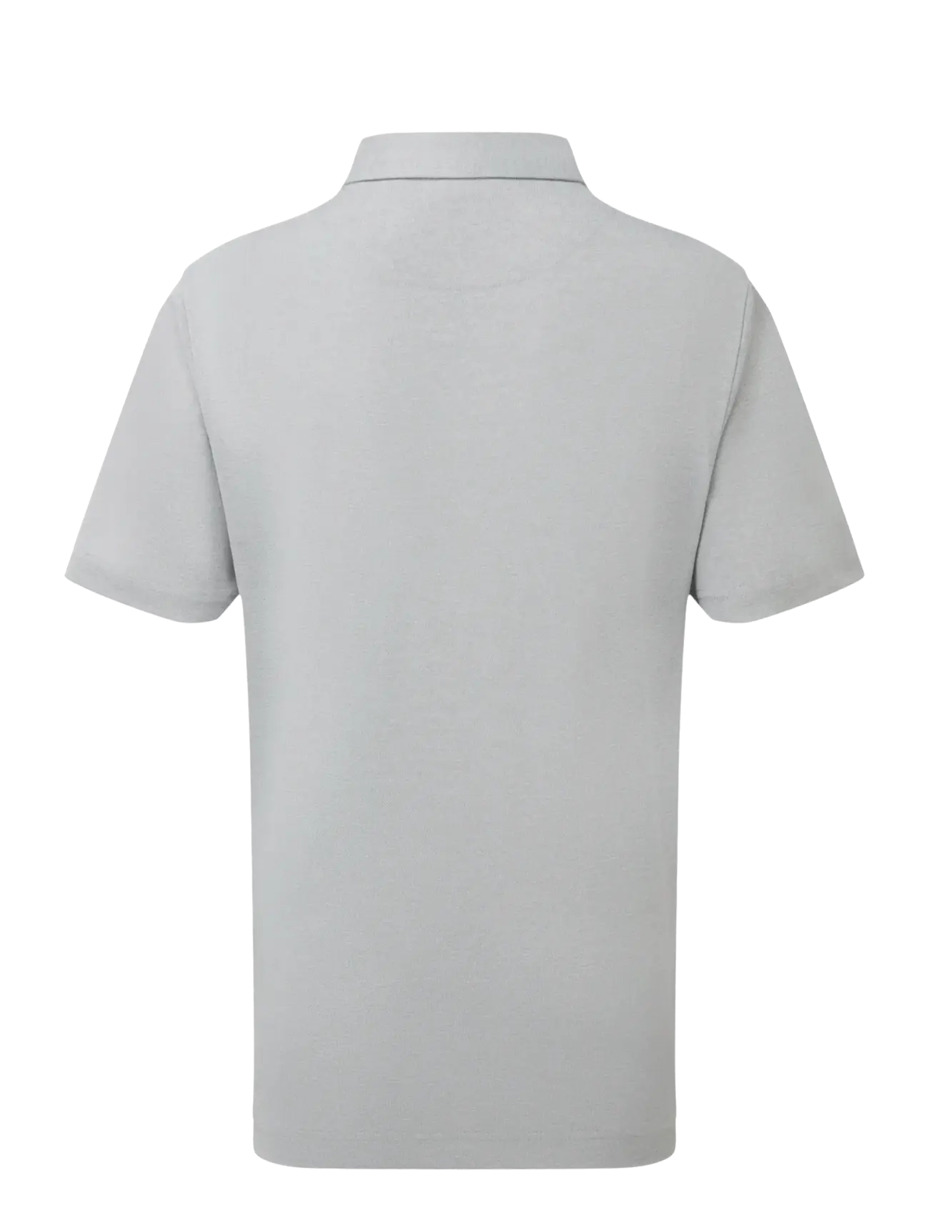 FootJoy - Stretch Pique Solid - kurzärmelig - heather grey - 1