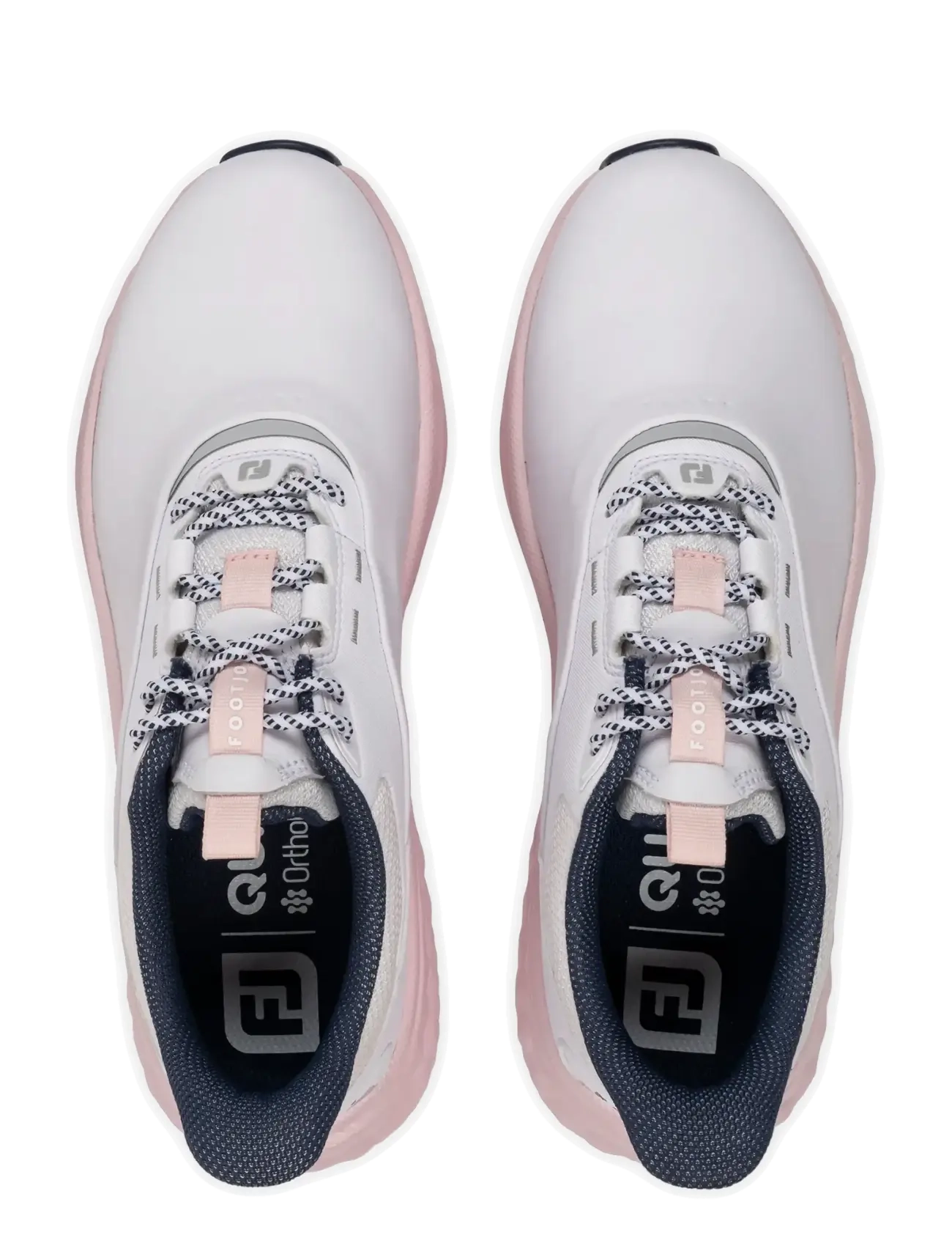 FootJoy - WN FJ QUANTUM - chaussures de golf - white/white/pink - 5