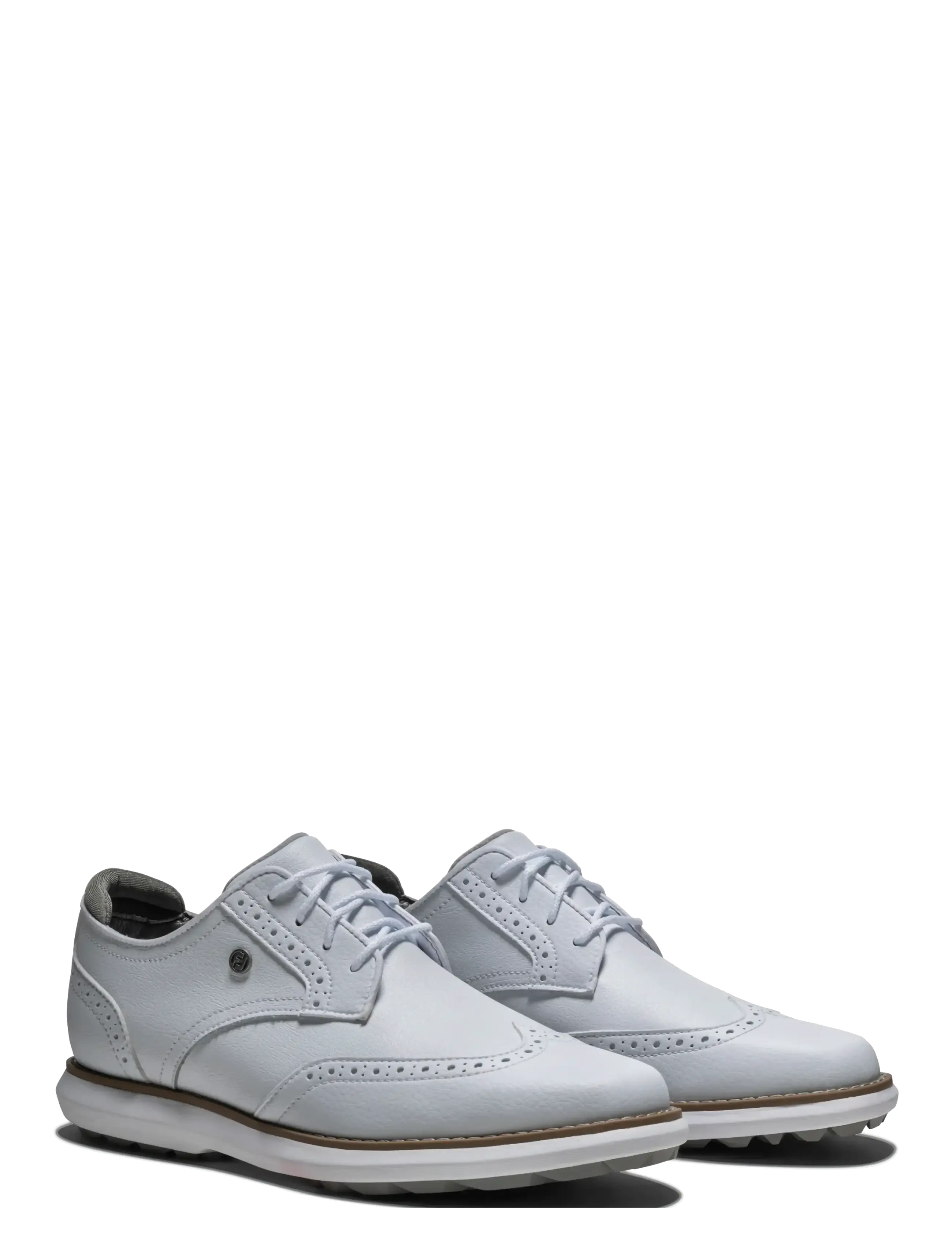 FOOTJOY Wn Fj Traditions Spikeless - Wide Weiß - 40 - Damen