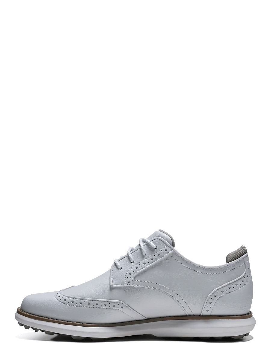 FootJoy - WN FJ TRADITIONS SPIKELESS - WIDE - chaussures de golf - white/white/white - 1