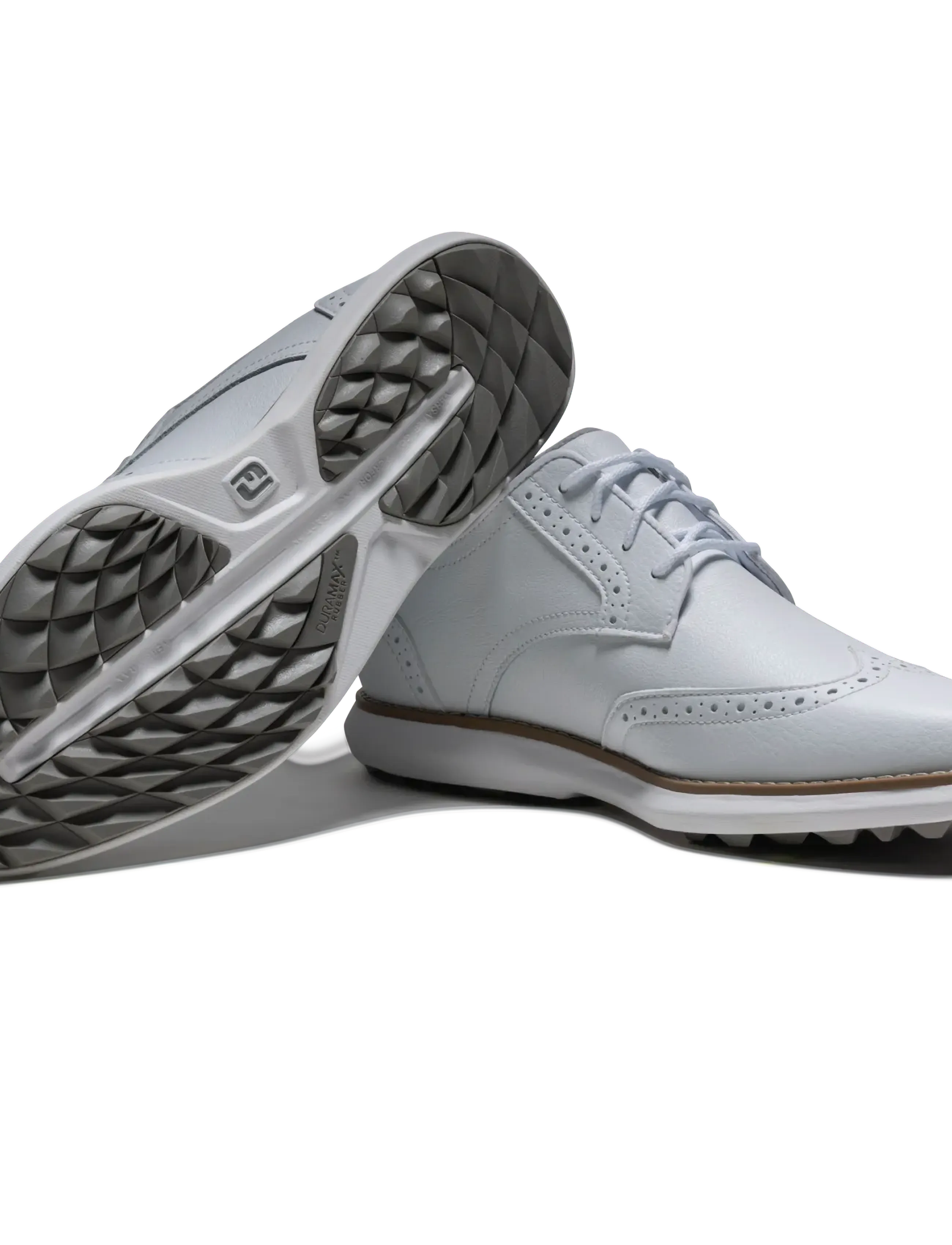 FootJoy - WN FJ TRADITIONS SPIKELESS - WIDE - chaussures de golf - white/white/white - 4
