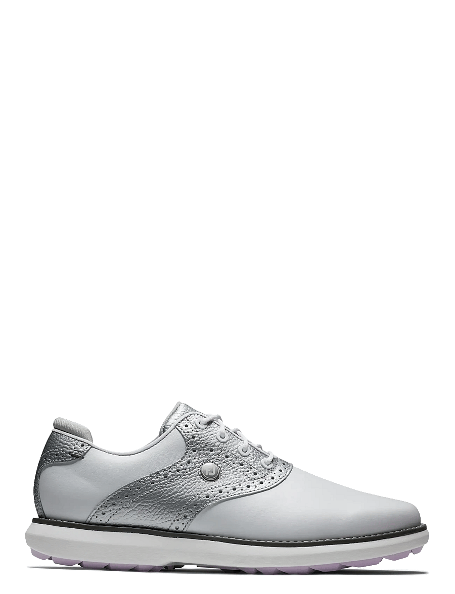 FootJoy - WN FJ TRADITIONS SPIKELESS - golfschuhe - white - 1