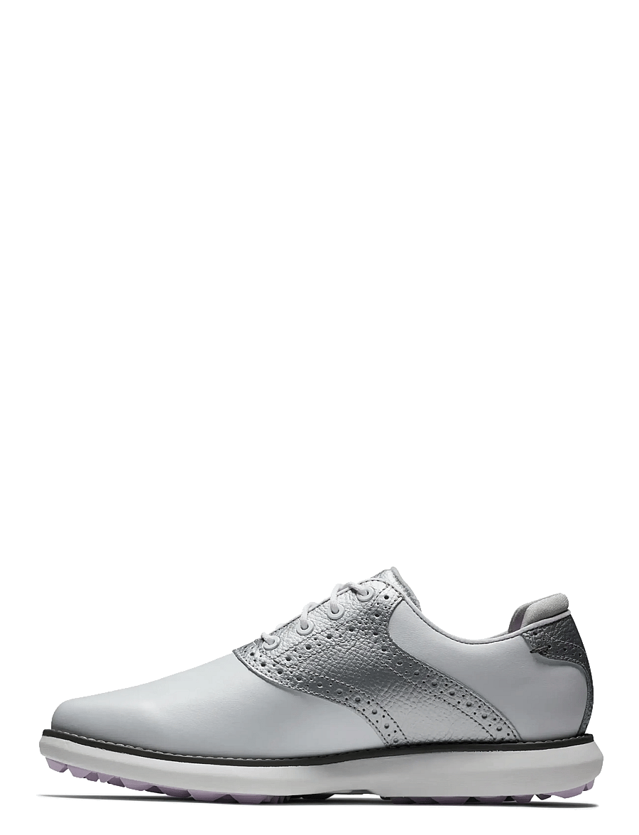 FootJoy - WN FJ TRADITIONS SPIKELESS - golfschuhe - white - 2