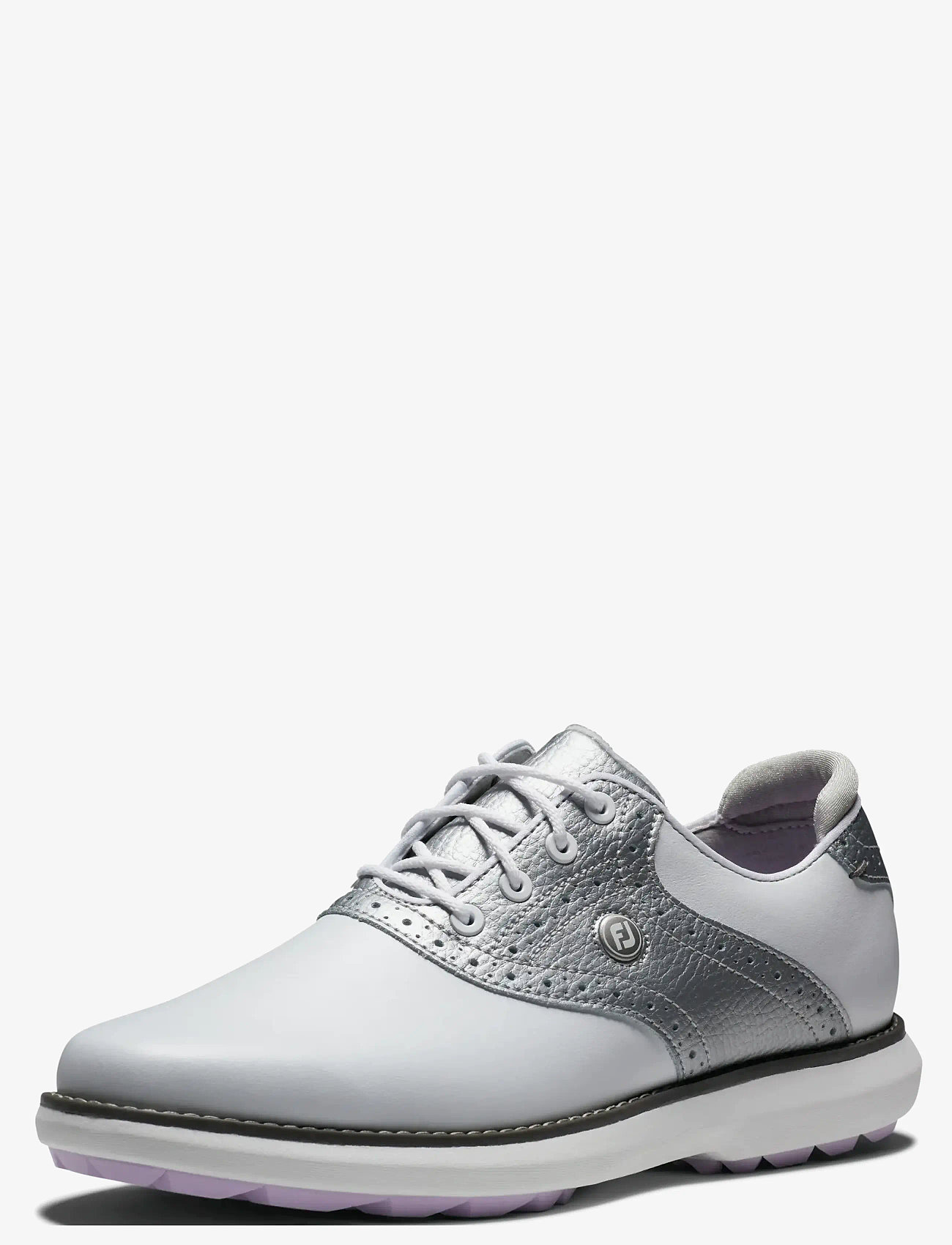 FootJoy - WN FJ TRADITIONS SPIKELESS - golfkengät - white - 4