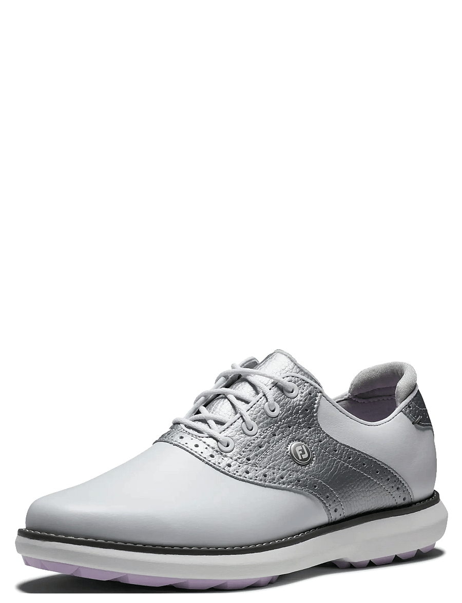 FootJoy - WN FJ TRADITIONS SPIKELESS - golfijalatsid - white - 4