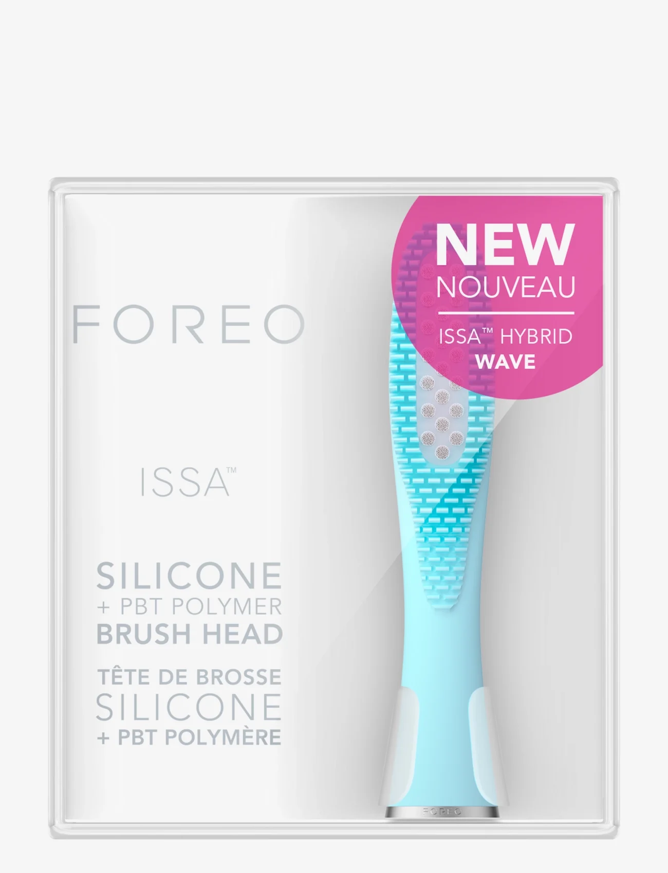 Foreo - ISSA™ Hybrid Wave Brush Head Mint - tandbørster - mint - 1