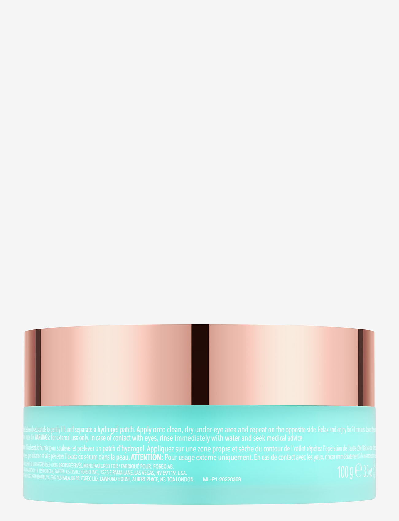 Foreo - IRIS™ Hydrating Hydrogel Eye Mask - Øjenmasker - n/a - 3