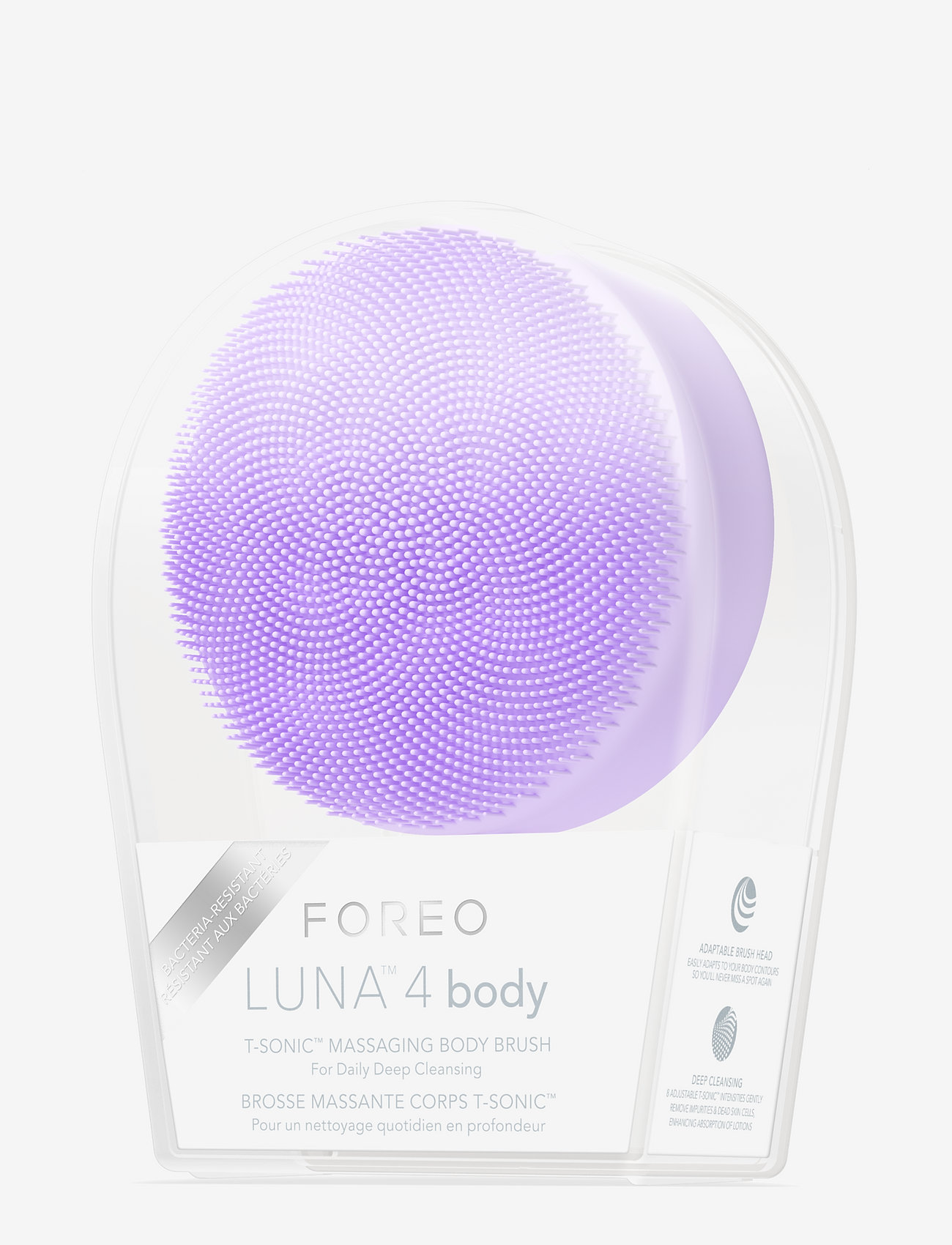 Foreo - LUNA™ 4 body - skrub & exfoliering - krop - lavender - 5