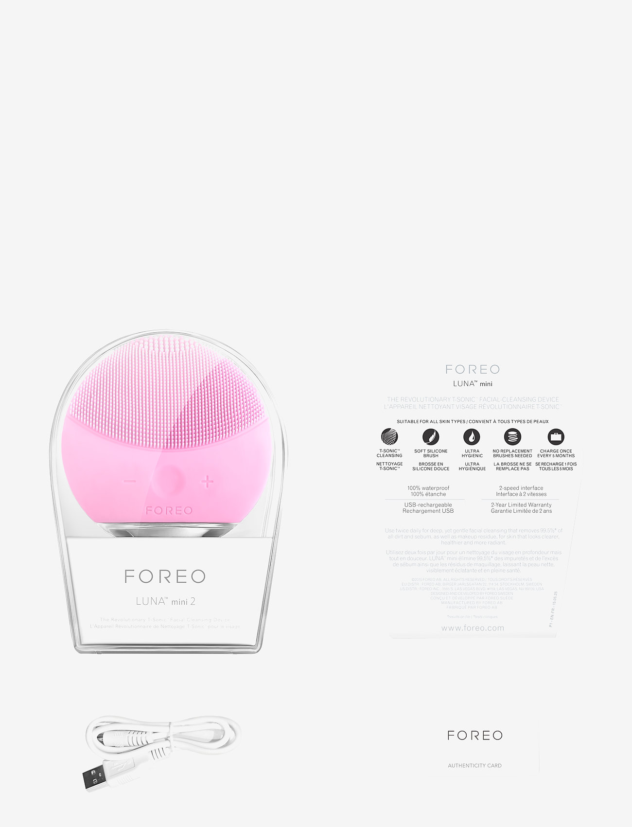 Foreo - LUNA™ mini 2 - over 1000 kr - pearl pink - 2