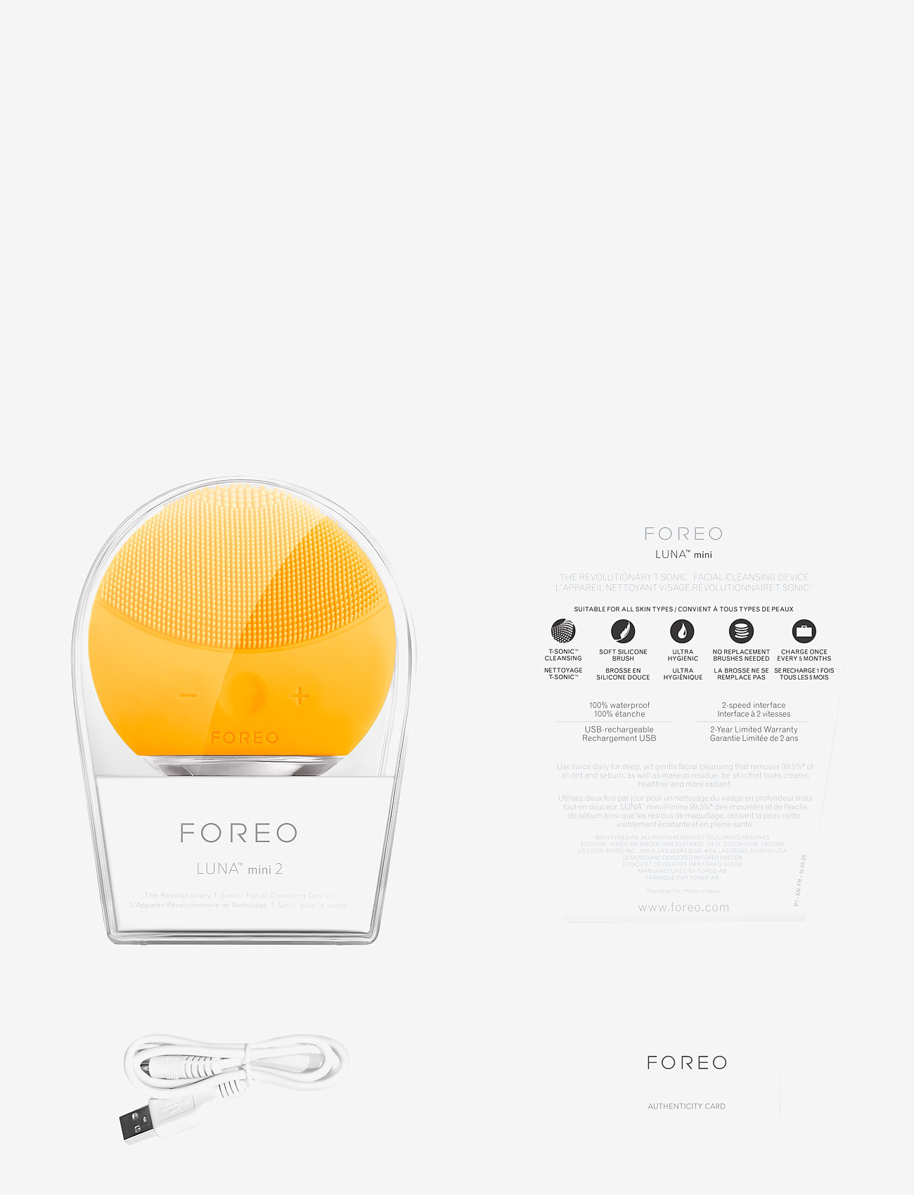 Foreo - LUNA™ mini 2 - fødselsdagsgaver - sunflower yellow - 2