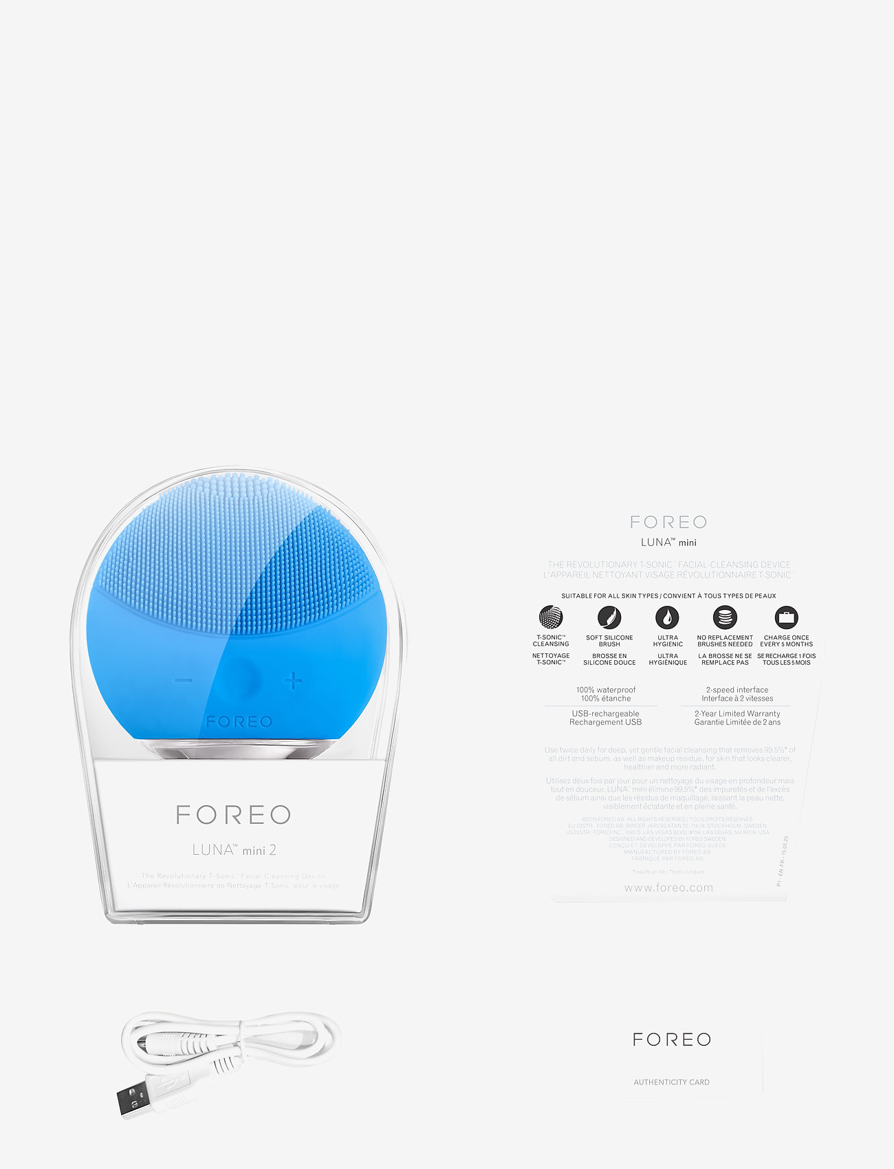 Foreo - LUNA™ mini 2 - Över 1000 kr - aquamarine - 2