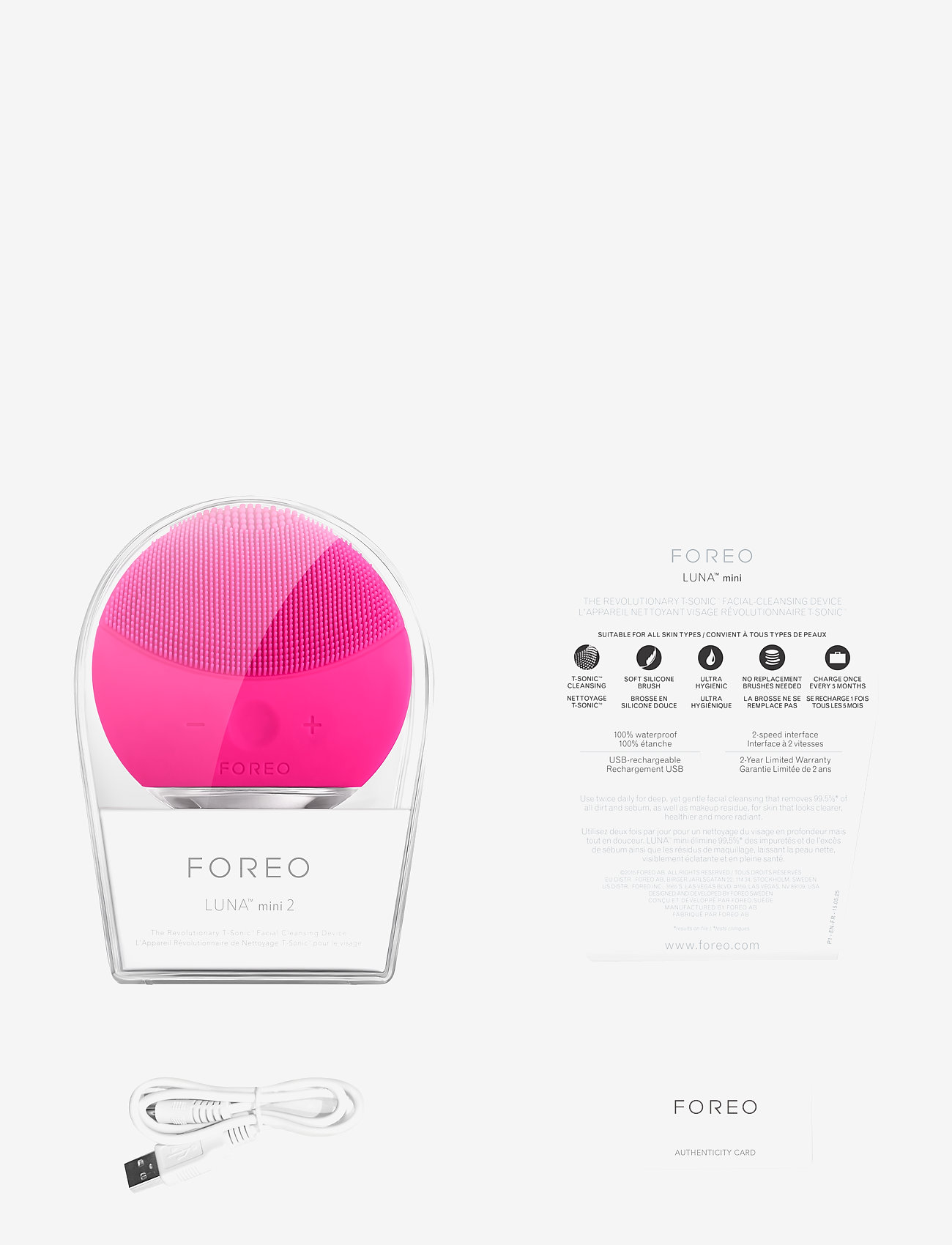 Foreo - LUNA™ mini 2 - fødselsdagsgaver - fuchsia - 2