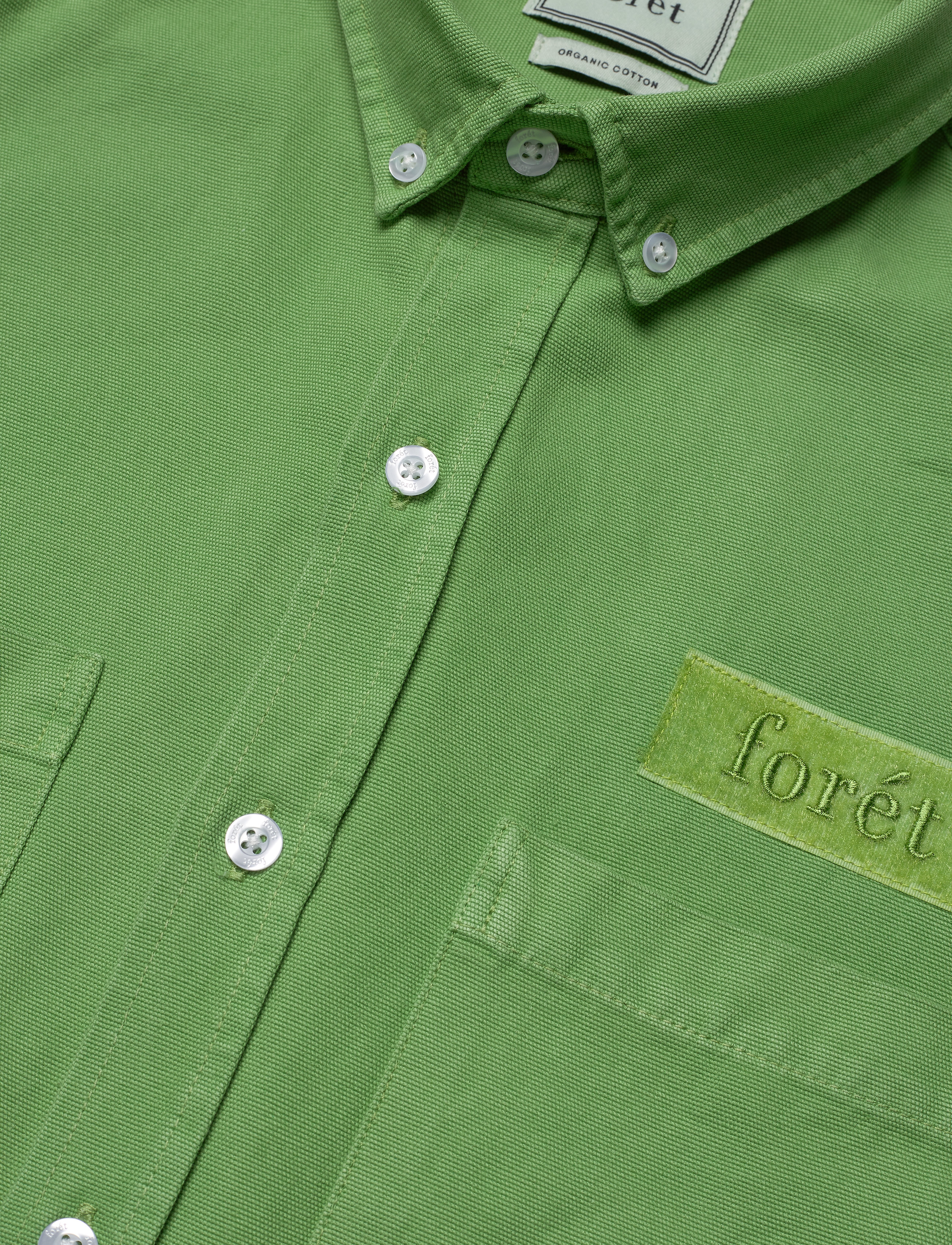 Forét - BEAR SHIRT - green - 2