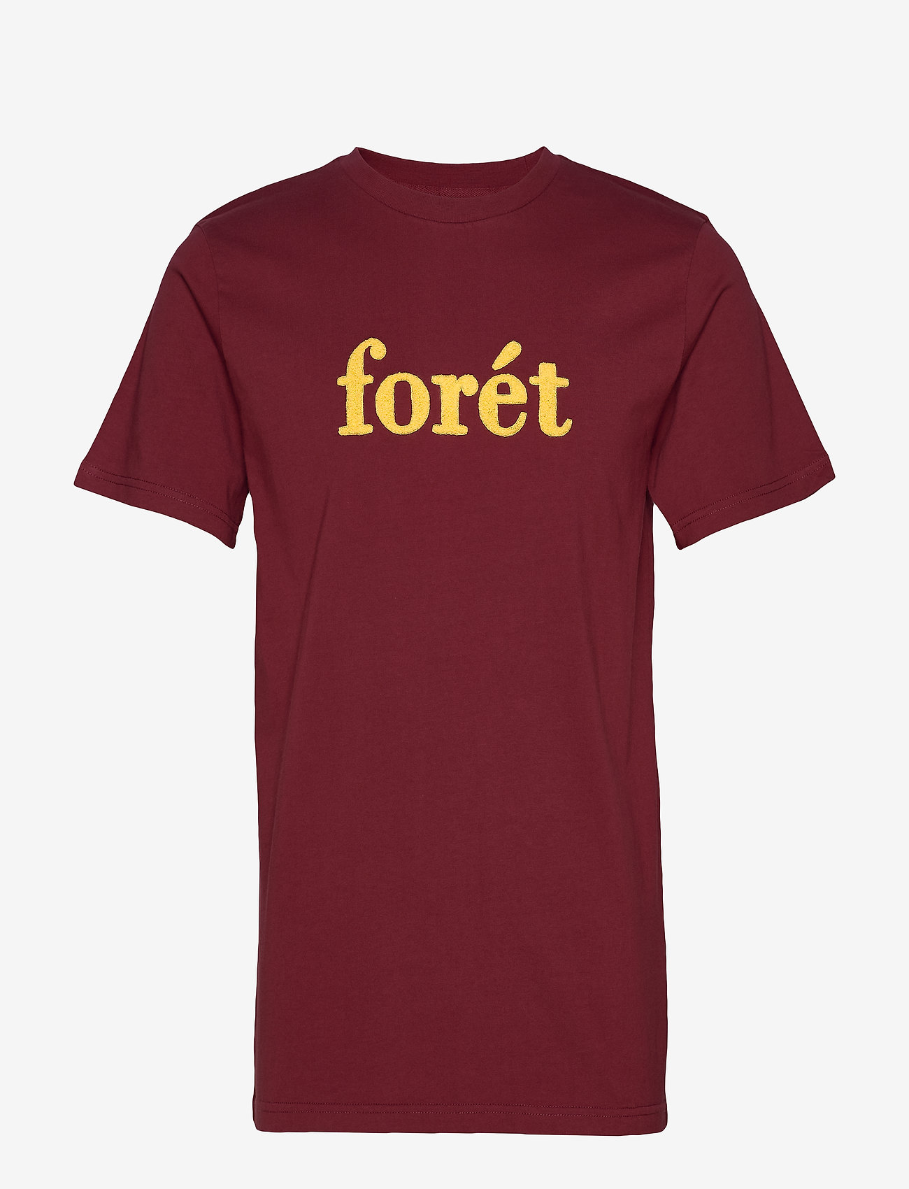 LOG T-SHIRT - WINE/TAN