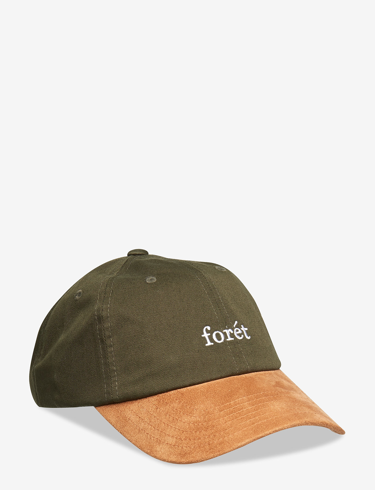 RAVEN CAP SUEDE - OLIVE/TAN
