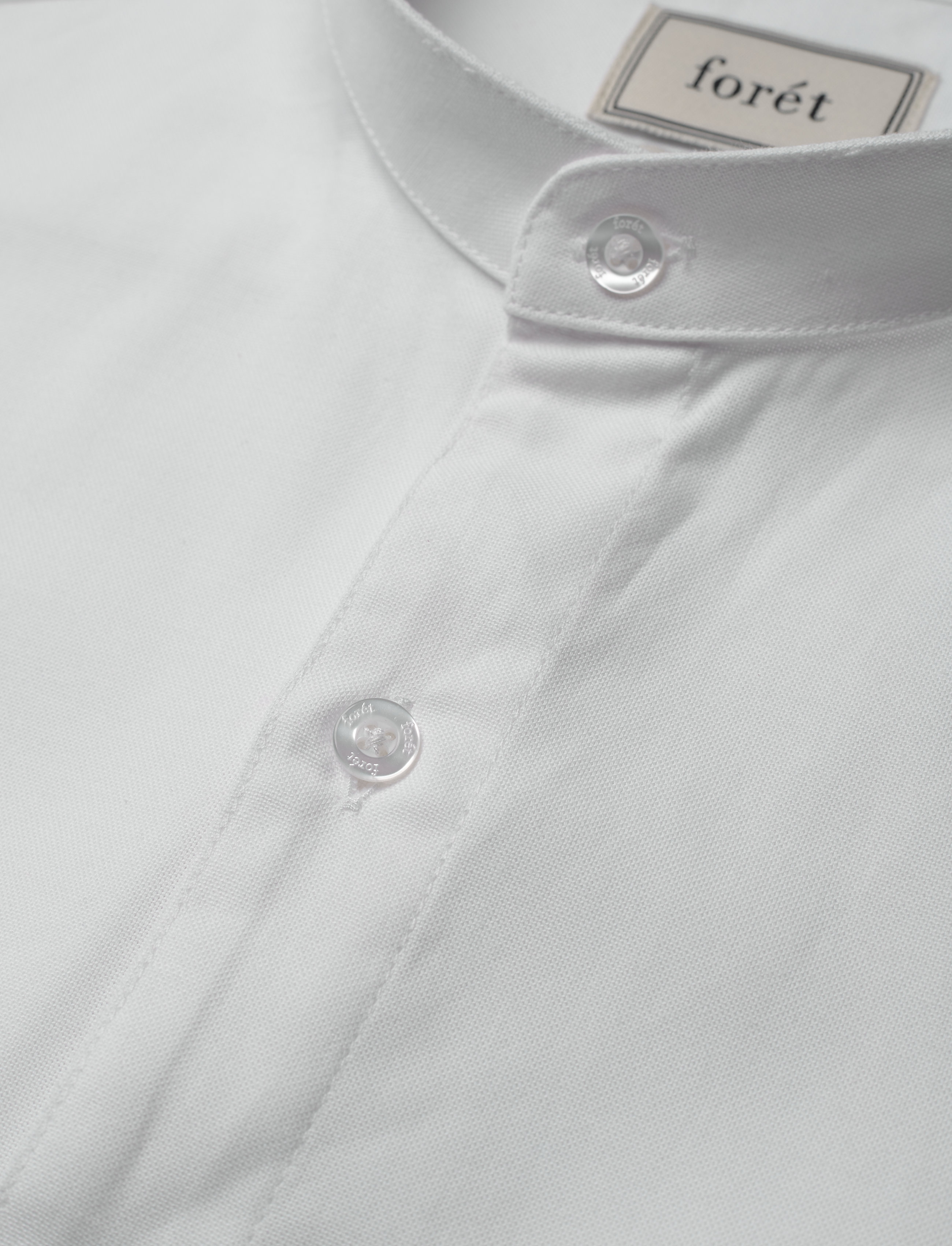 Forét - BRIDGE SHIRT - white - 2