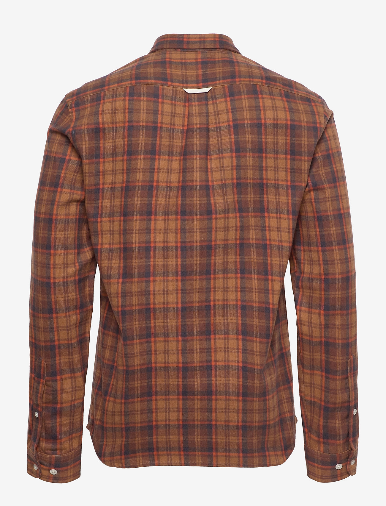 Forét - ROUGH SHIRT - burnt khaki/check - 1