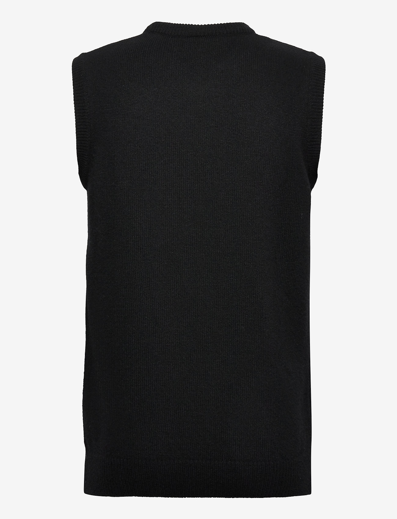 Forét - RAIN WOOL VEST - black - 1
