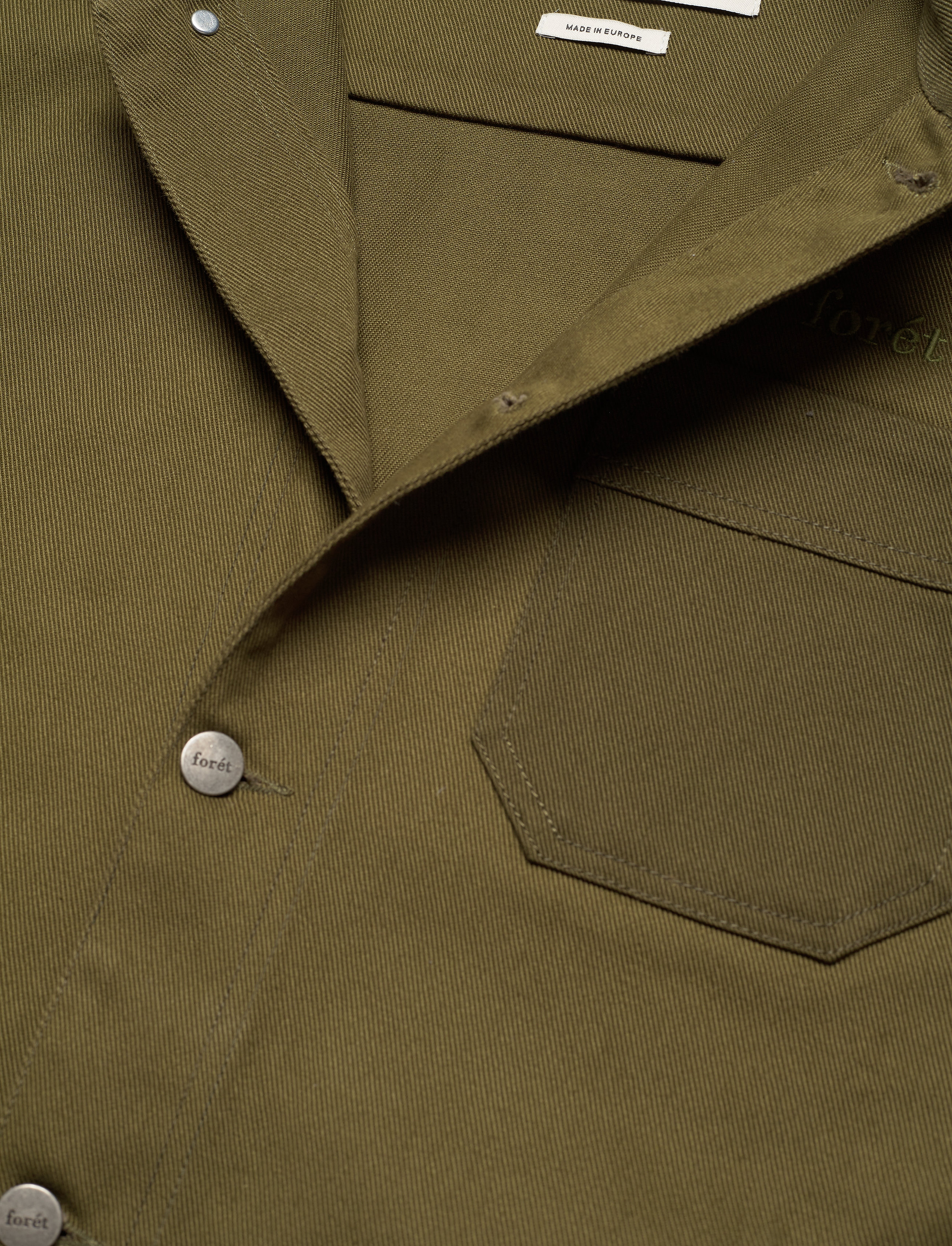 Forét - RANGE JACKET - army/dark olive - 2