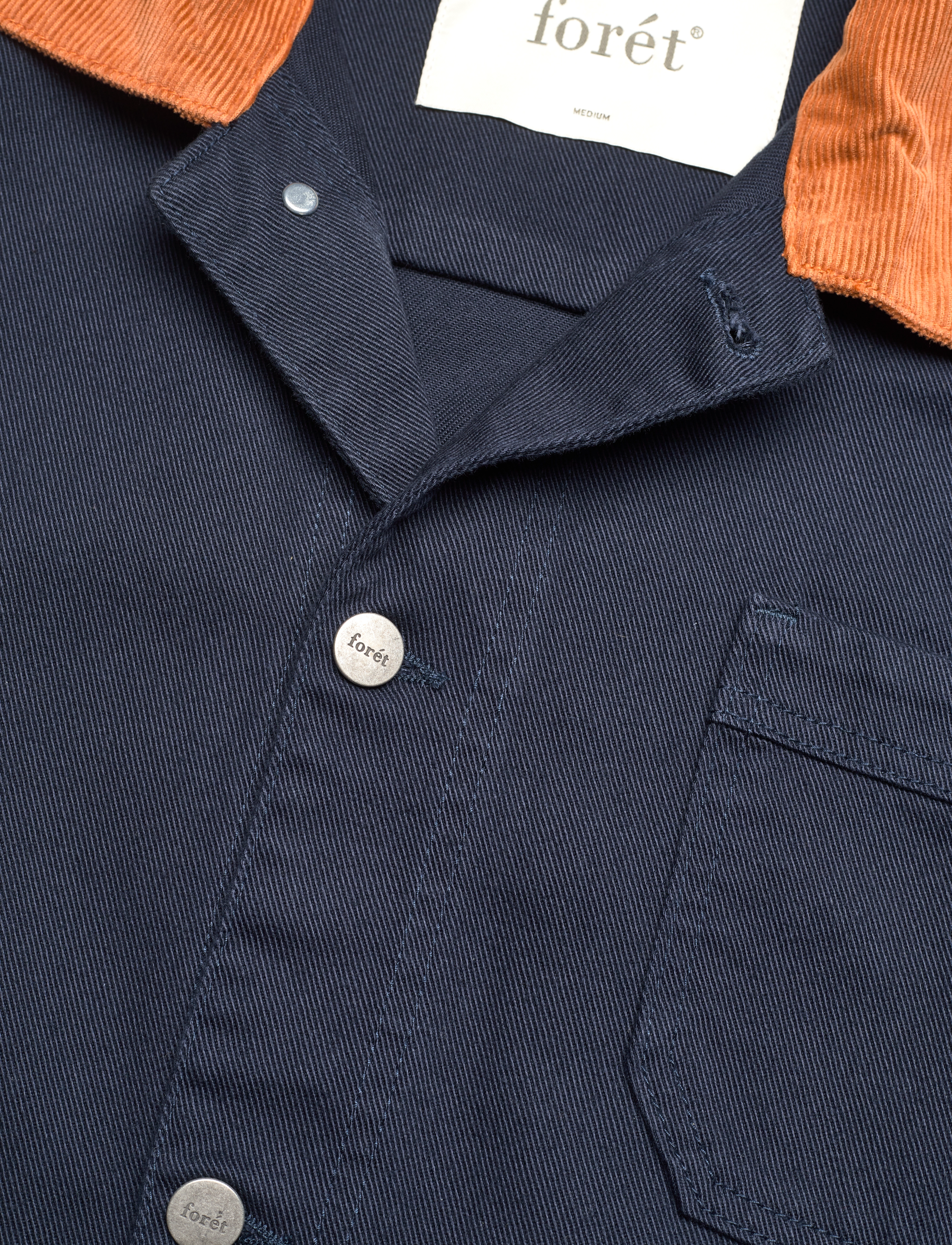 Forét - ACT OVERSHIRT - nav/khaki - 2