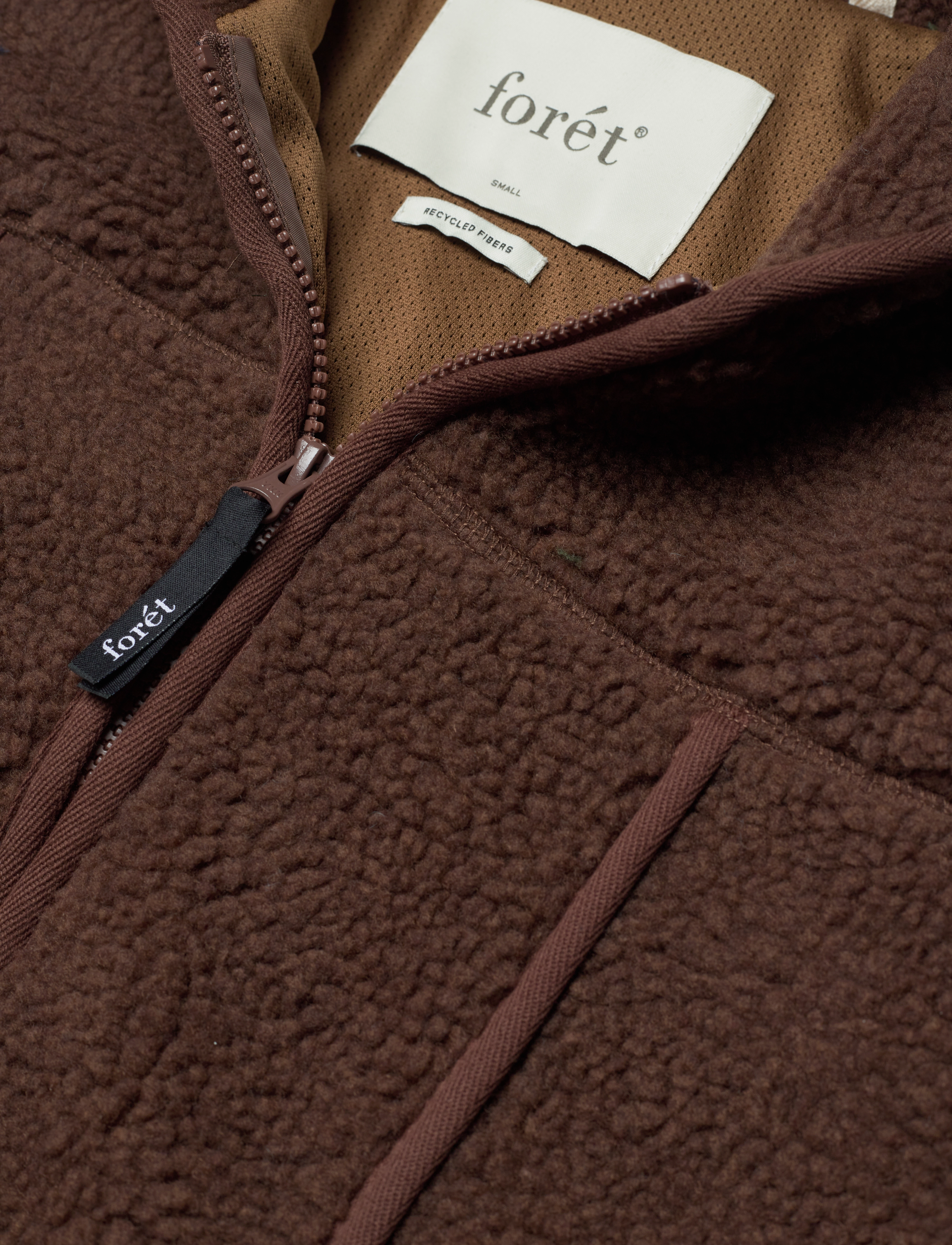 Forét - MOUNTAIN FLEECE JACKET - brown - 2