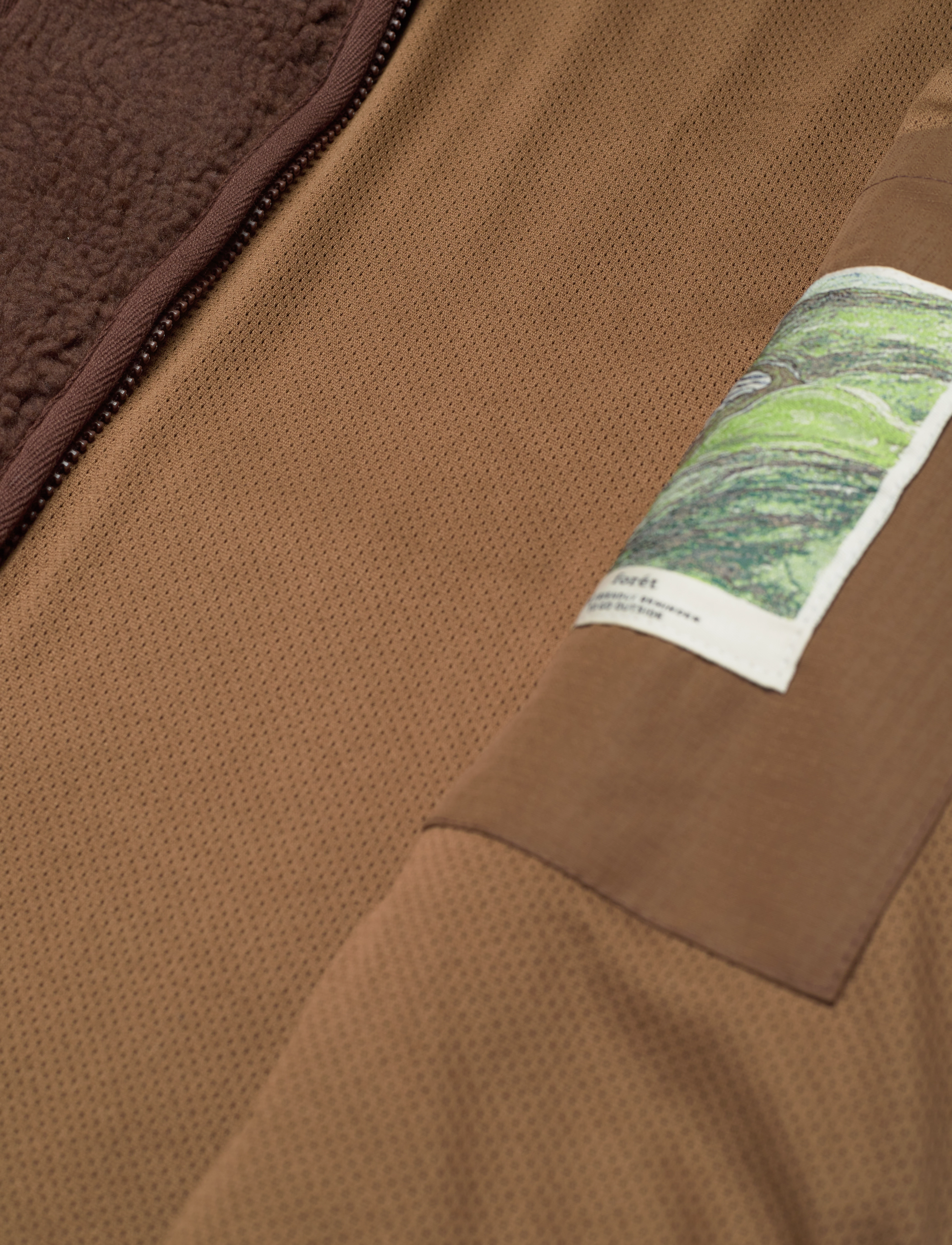 Forét - MOUNTAIN FLEECE JACKET - brown - 4