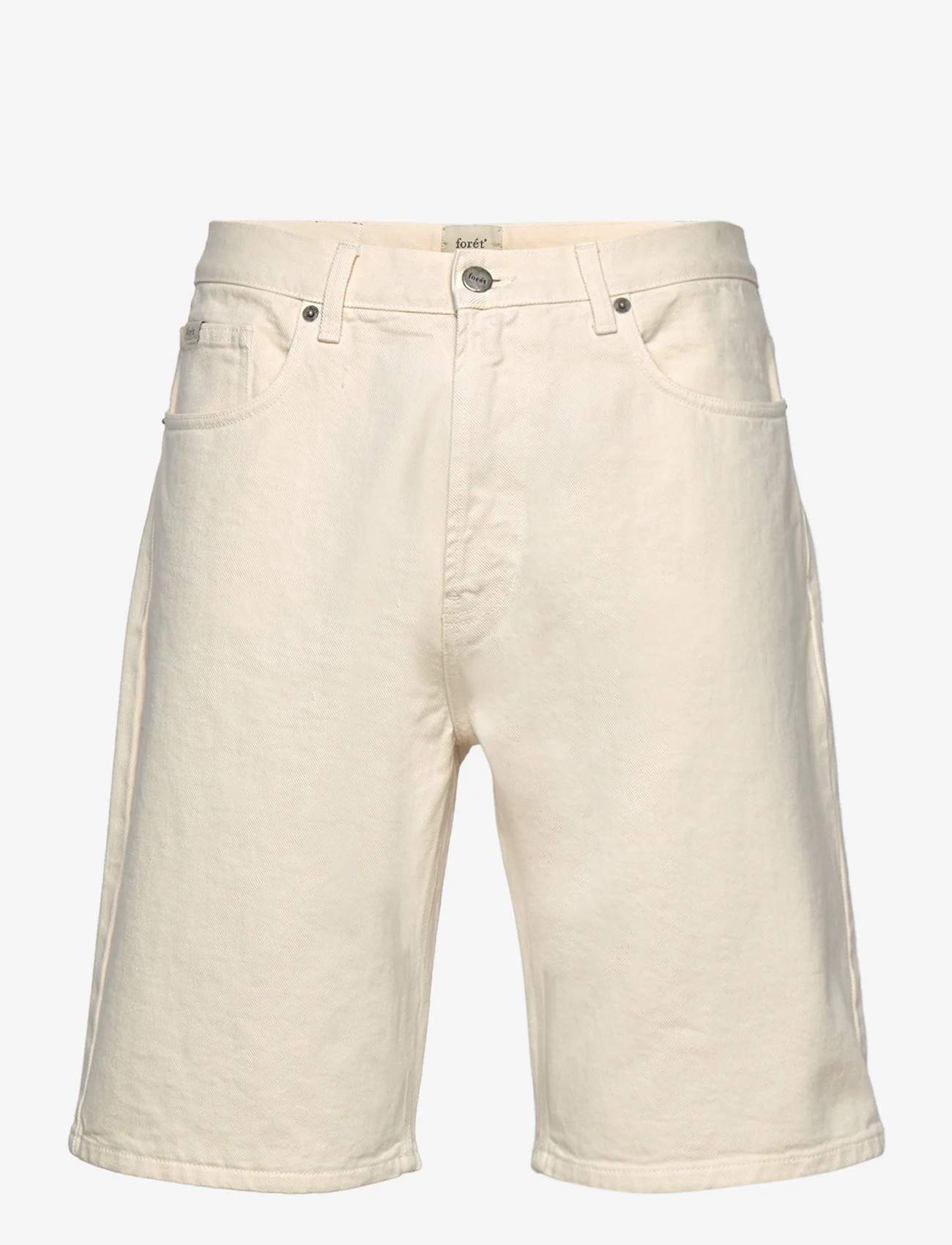 Forét - MEAD SHORTS - jeansshorts - cloud - 0