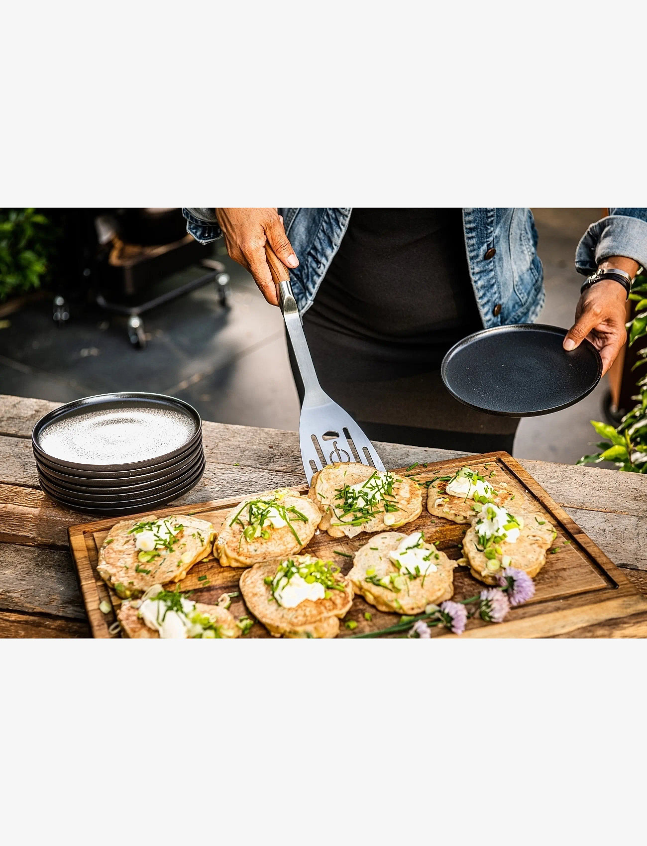 Forged - Grillstekspade Forged BBQ SdV - grillitarvikud - rostfritt stÅl/trÄ - 3