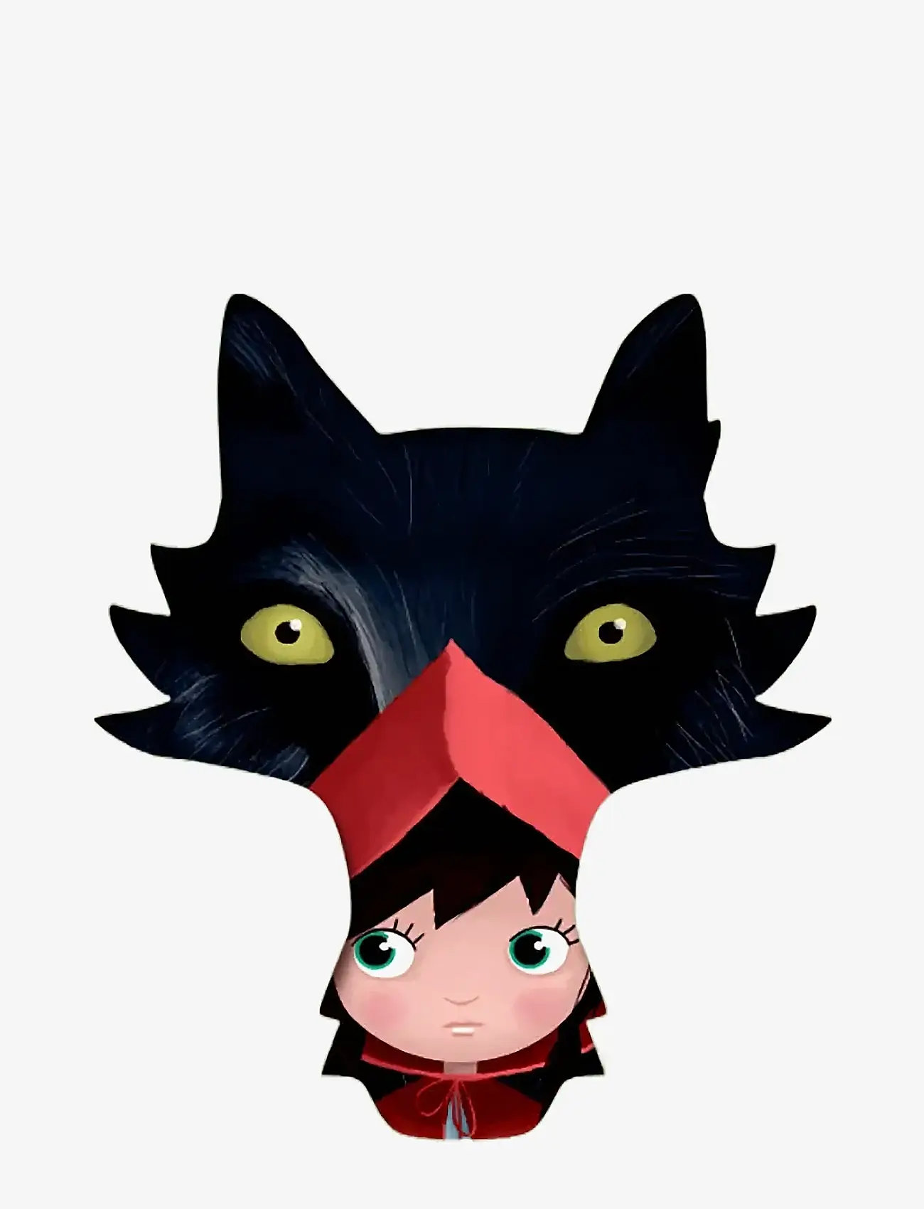 Forlaget Room2Play - Den lille Rødhætte (Danish) - børnebøger - green - 0