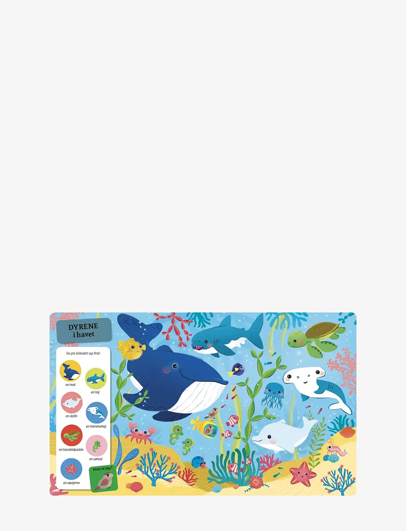 Forlaget Room2Play - Search and Find - Animals (Danish) - pædagogiske bøger - green - 2