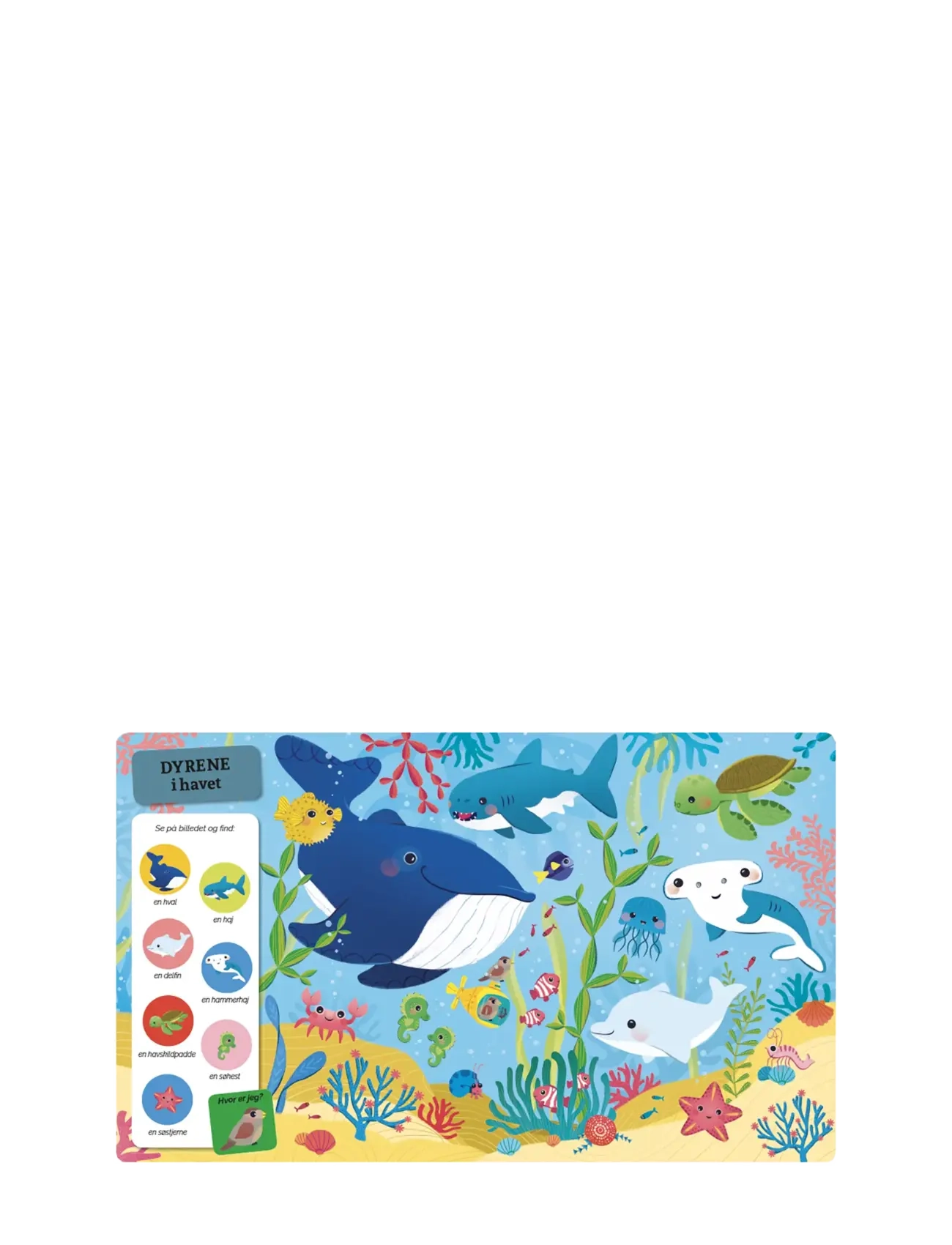 Forlaget Room2Play - Search and Find - Animals (Danish) - pædagogiske bøger - green - 2