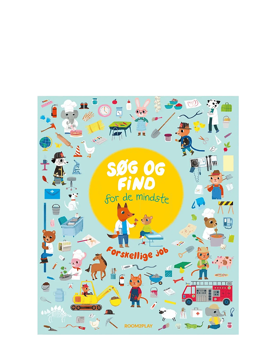 Forlaget Room2Play - Search and Find - Jobs (Danish) - pædagogiske bøger - blue - 0