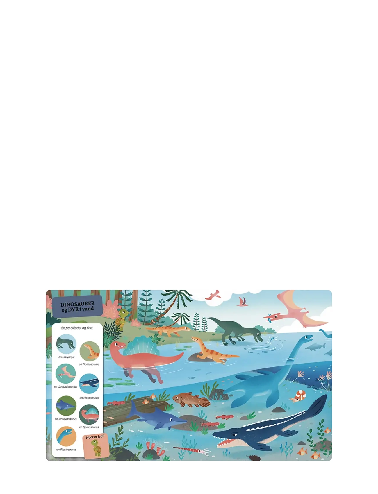 Forlaget Room2Play - Search and Find - Dinosaurs (Danish) - pædagogiske spil - yellow - 2